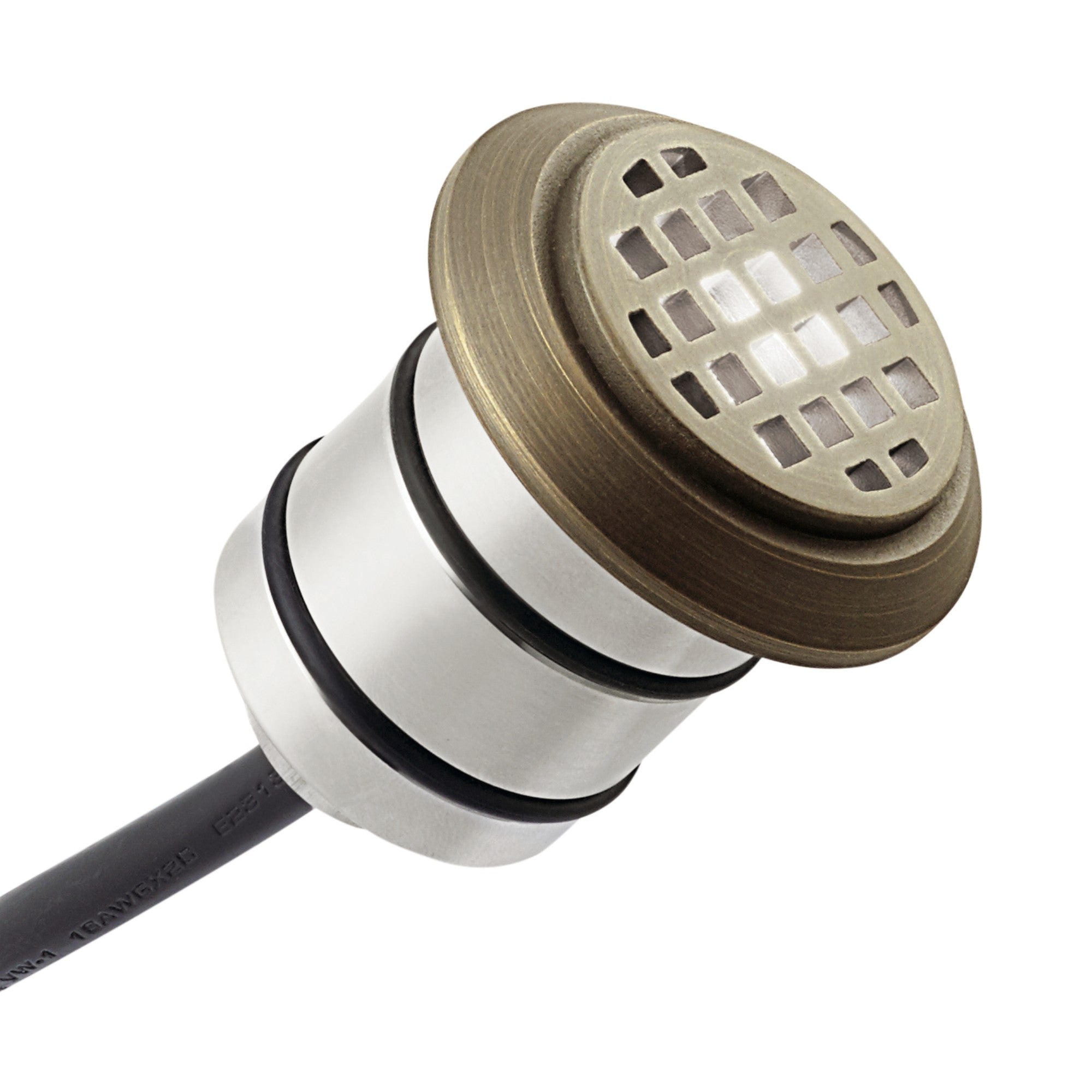 Landscape Mini All-Purpose Honeycomb Louver Accessory Centennial Brass - Bees Lighting