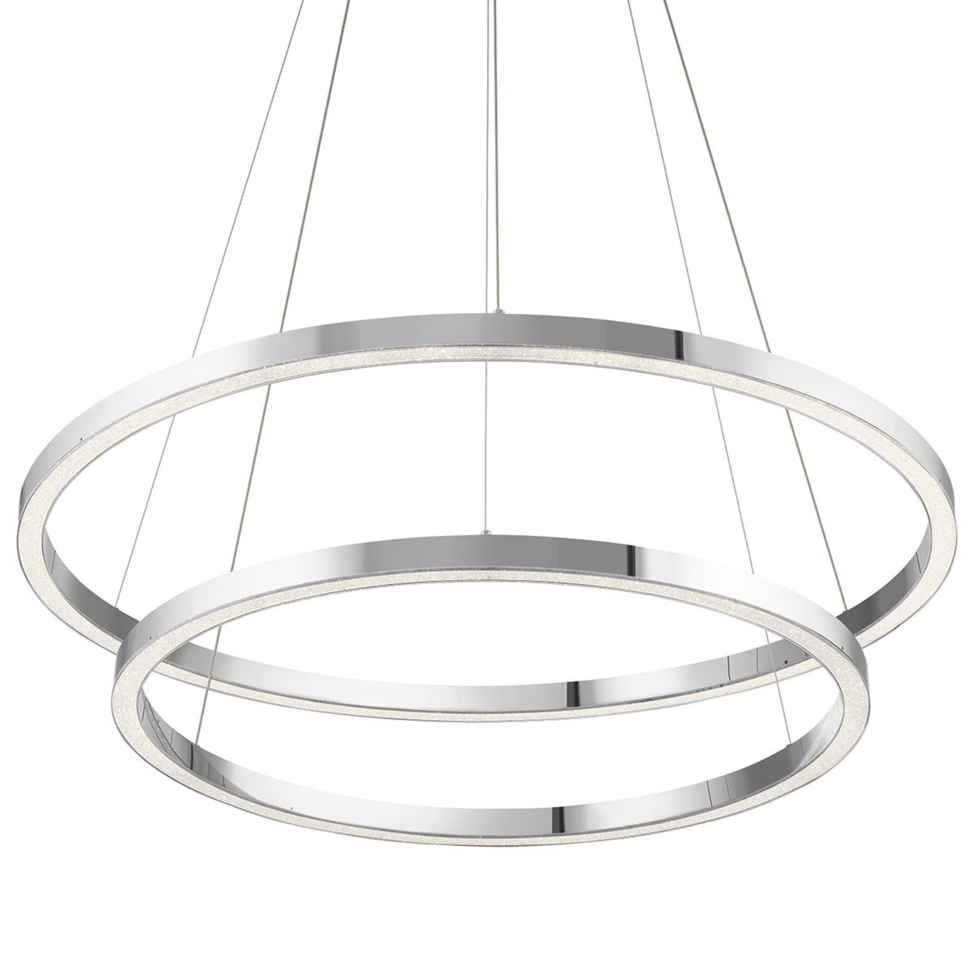Opus 36" LED Pendant, Chrome Finish - Bees Lighting