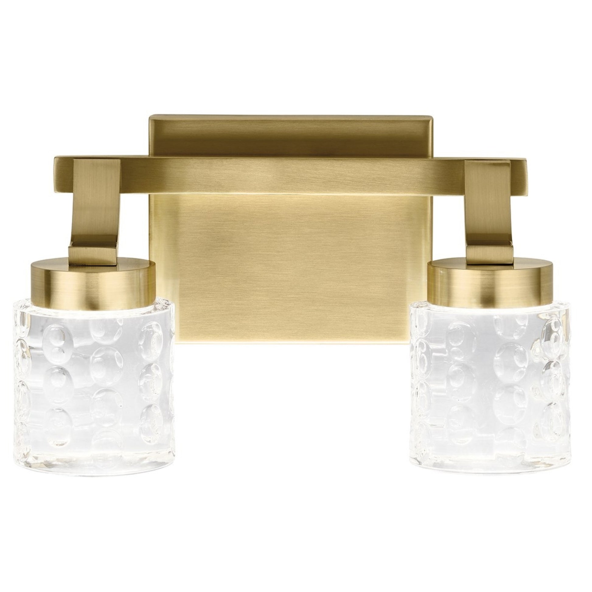 Rene 12" LED Bath Vanity Light, Champagne Gold Finish - Bees Lighting