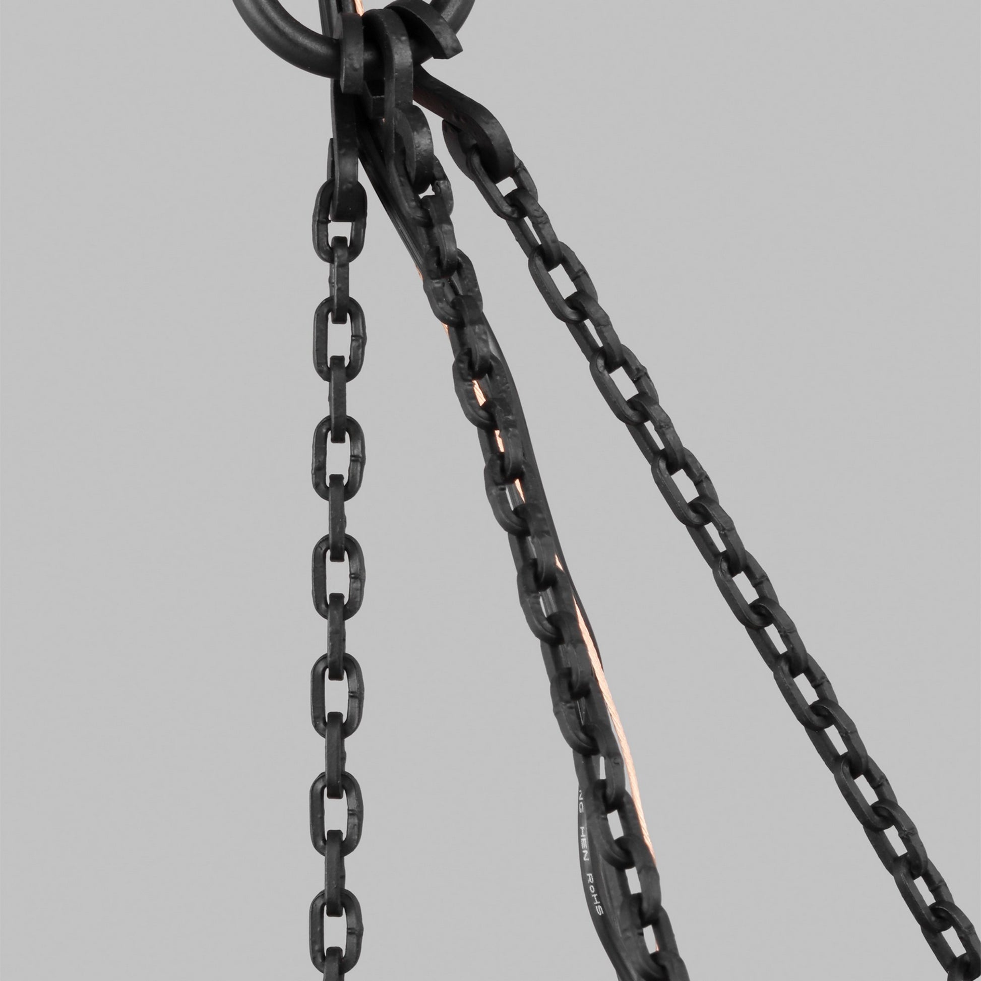 Feccetta 15" Medium Pendant, Midnight Black Finish - Bees Lighting