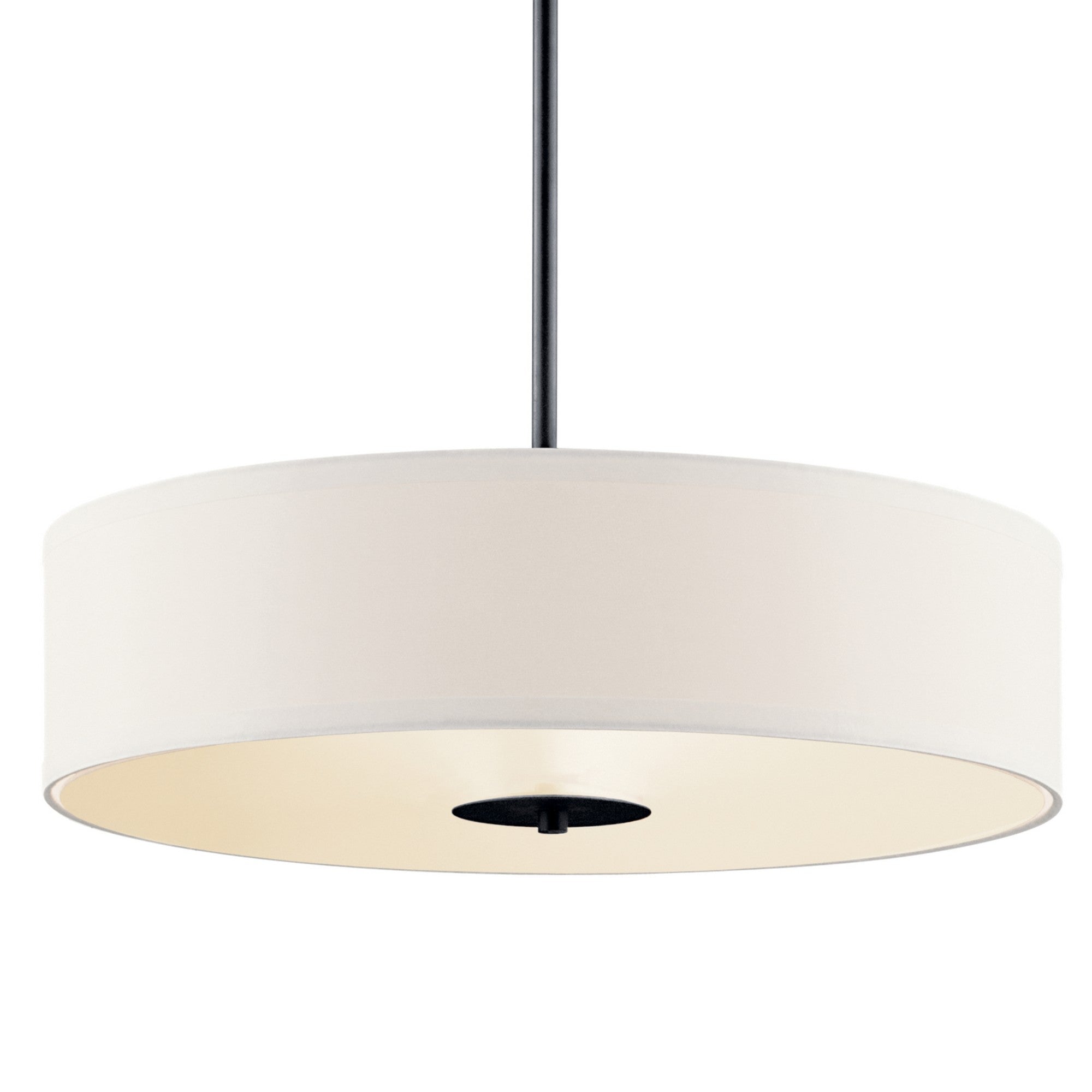 20" 3-Light Convertible Pendant, Black Finish - Bees Lighting