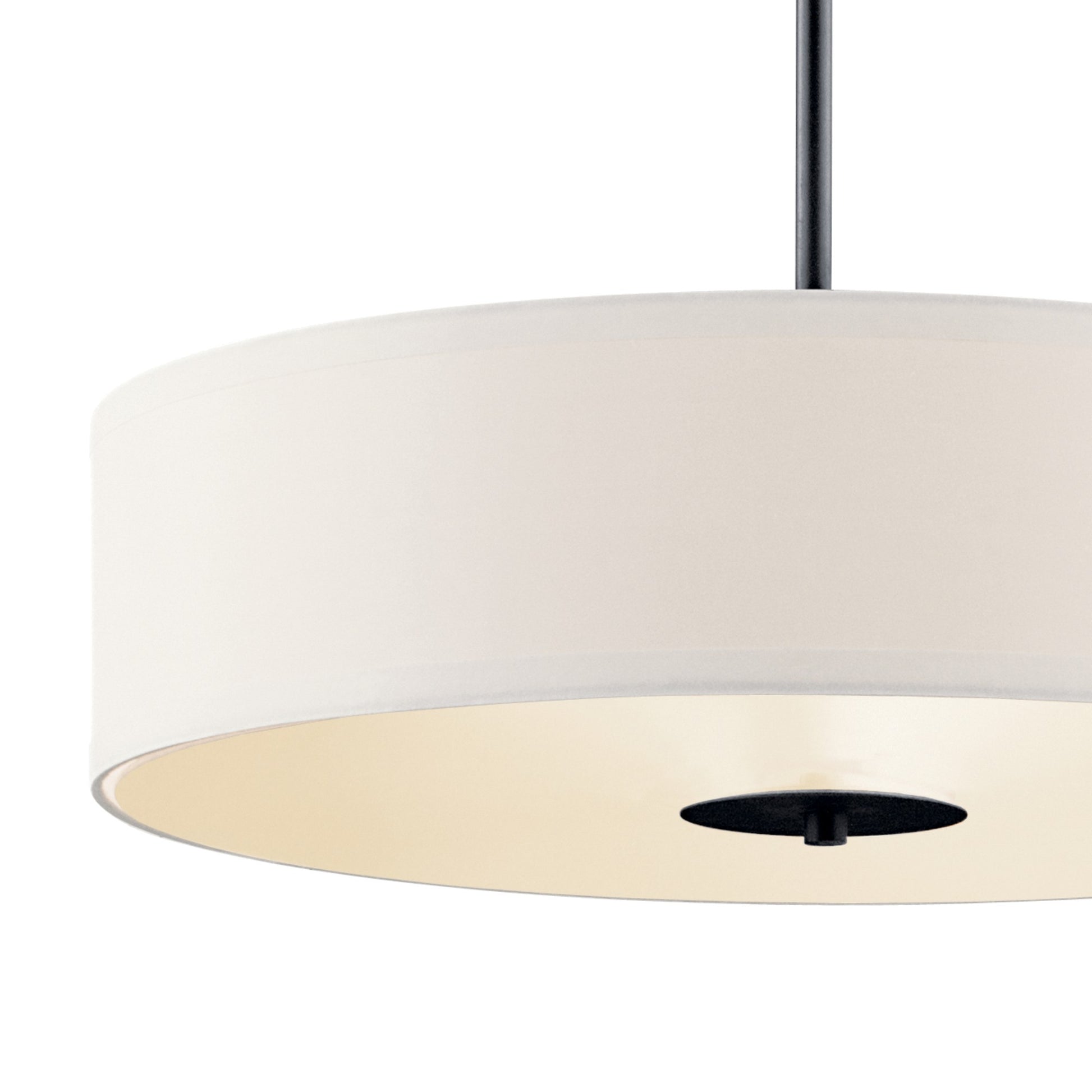 20" 3-Light Convertible Pendant, Black Finish - Bees Lighting