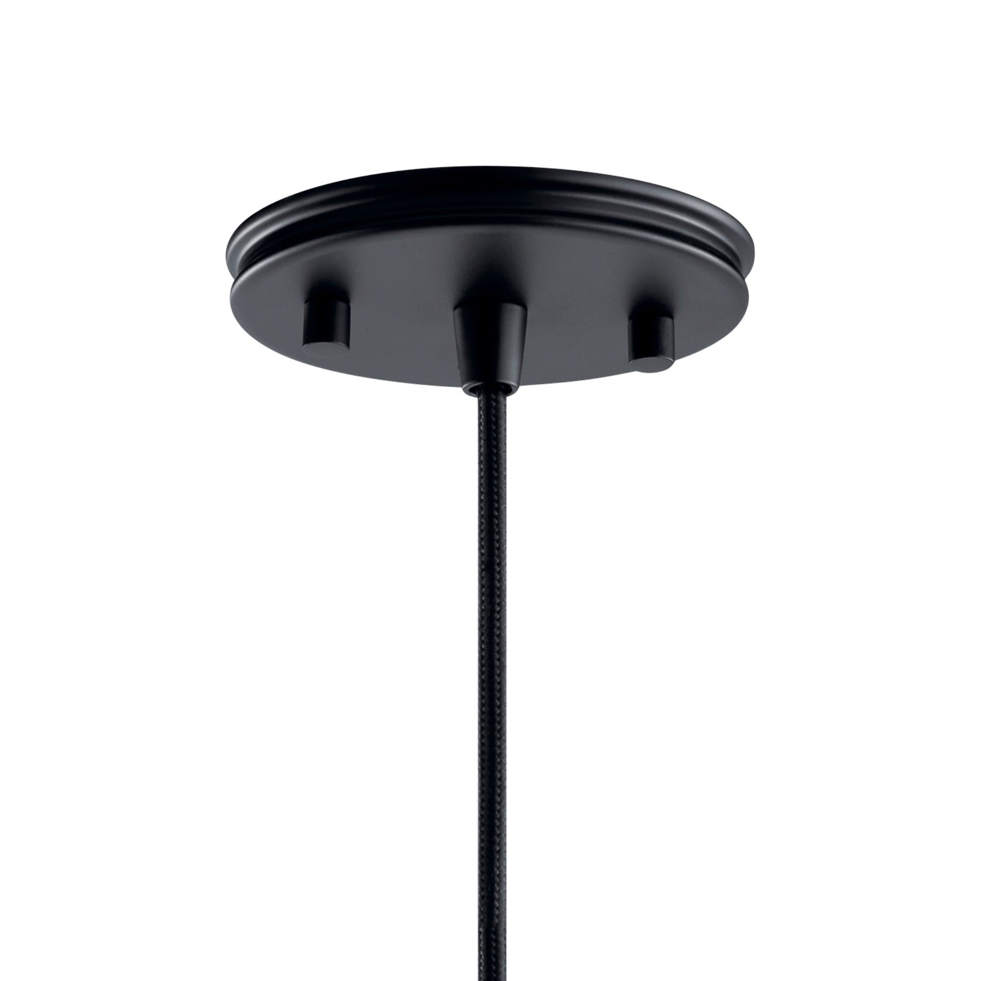 Danika 5" Mini Pendant, Black Finish - Bees Lighting