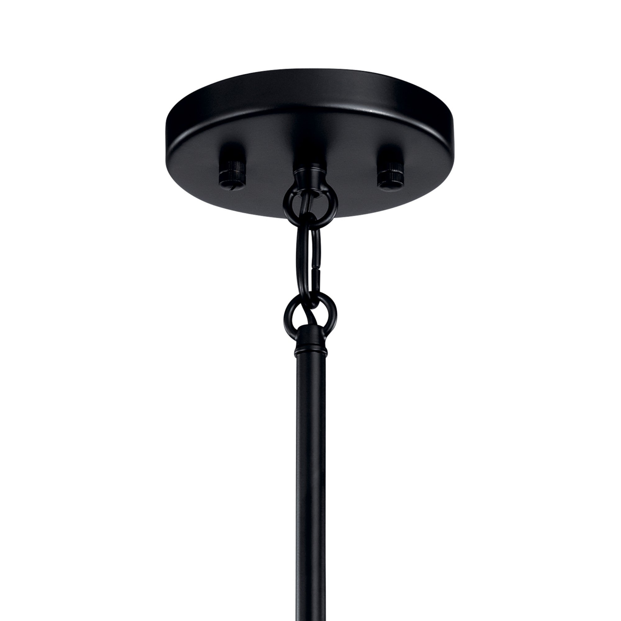 Erzo 26" 6-Light Chandelier, Black Finish - Bees Lighting