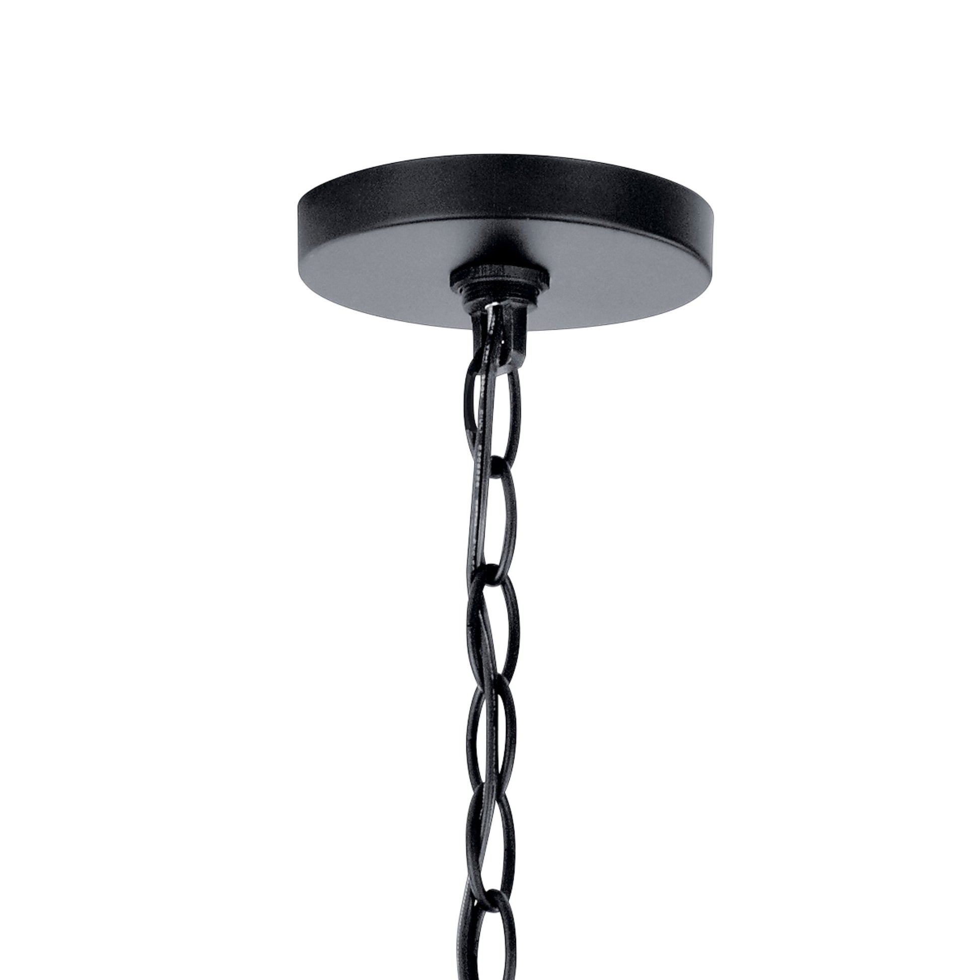 Crosby 16" 4-Light Foyer Pendant, Black Finish - Bees Lighting