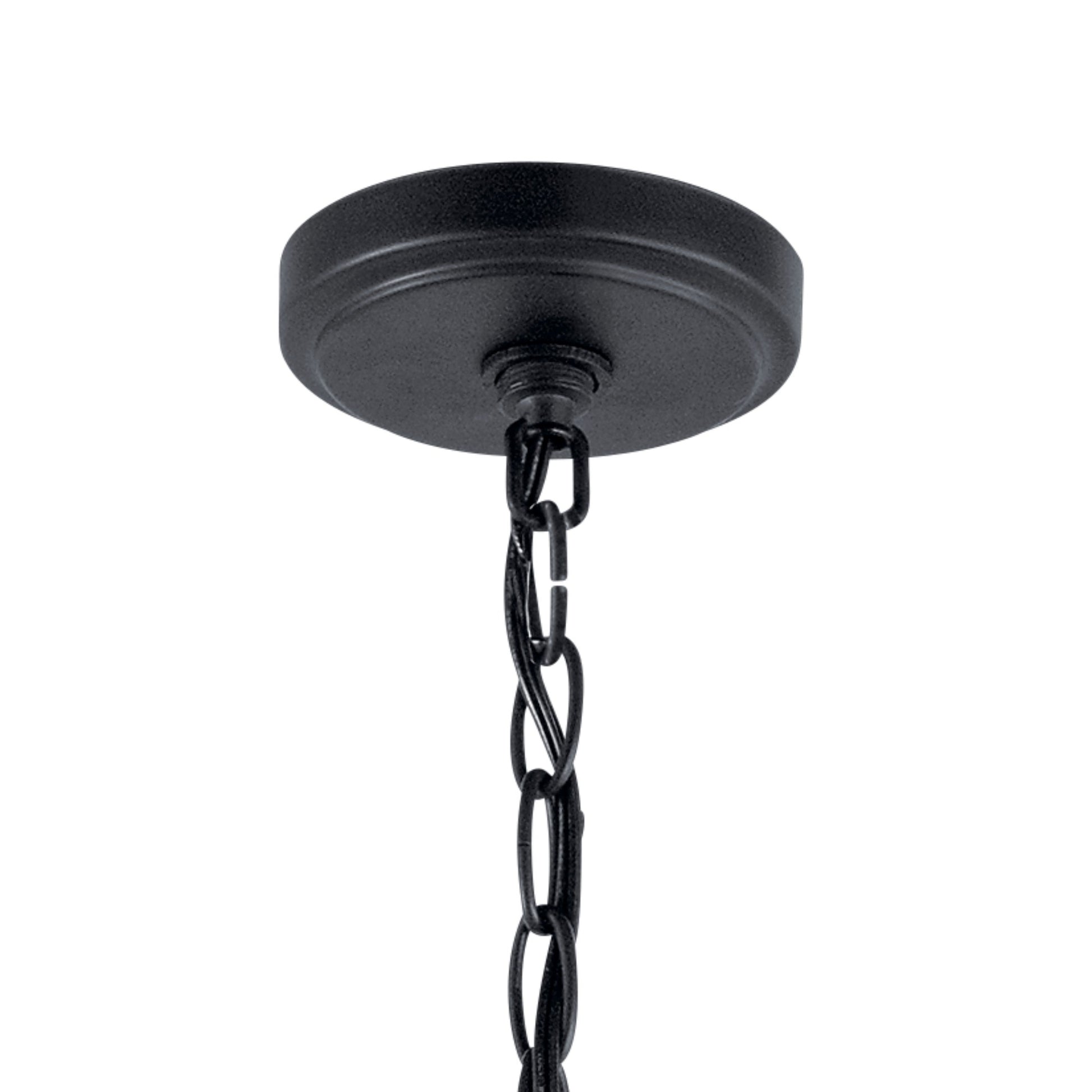 Winslow 18" 3-Light Mini Chandelier, Black Finish - Bees Lighting