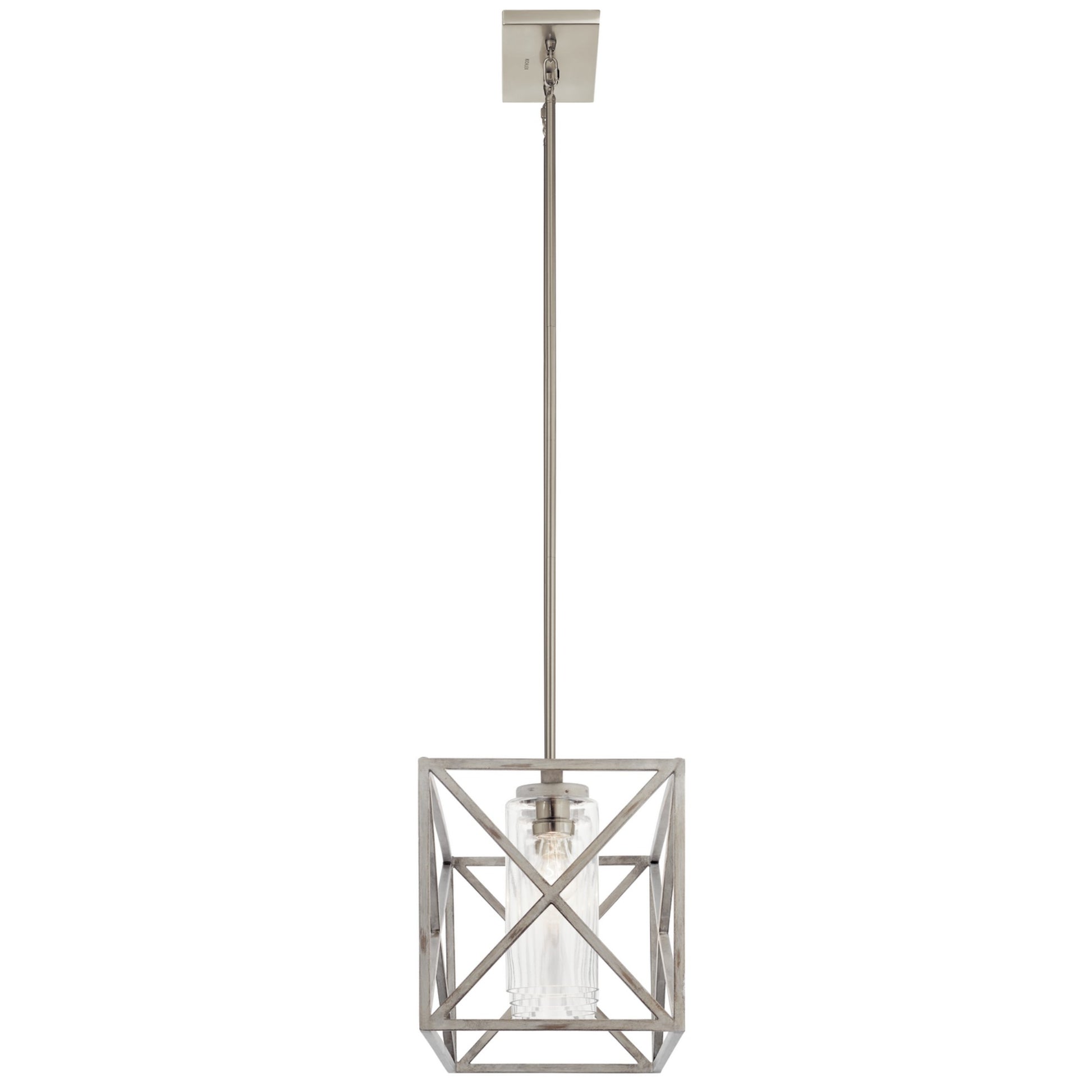 Moorgate 36 in. 5 Lights Linear Chandelier, Antique White - Bees Lighting