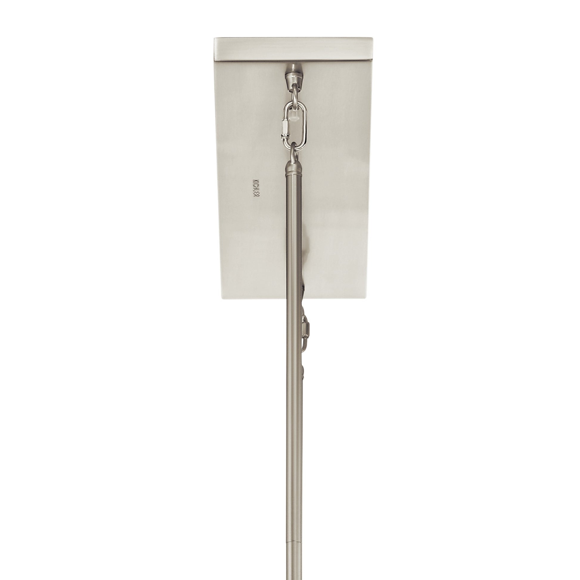 Moorgate 48" 7-Light Linear Chandelier, Distressed Antique White Finish - Bees Lighting