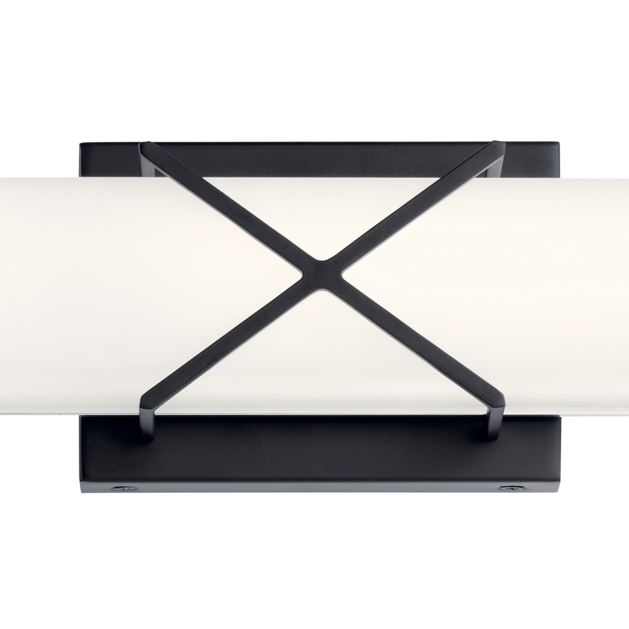 Trinsic 22" LED Linear Bath Vanity, Matte Black Finish - Bees Lighting