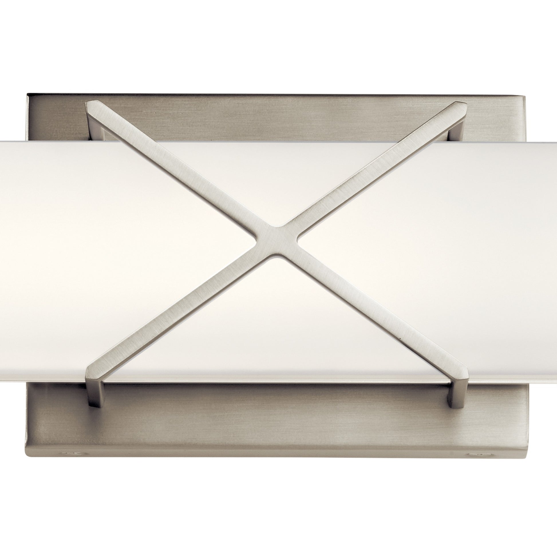 Trinsic 22" LED Linear Bath Vanity, Brushed Nickel Finish - Bees Lighting