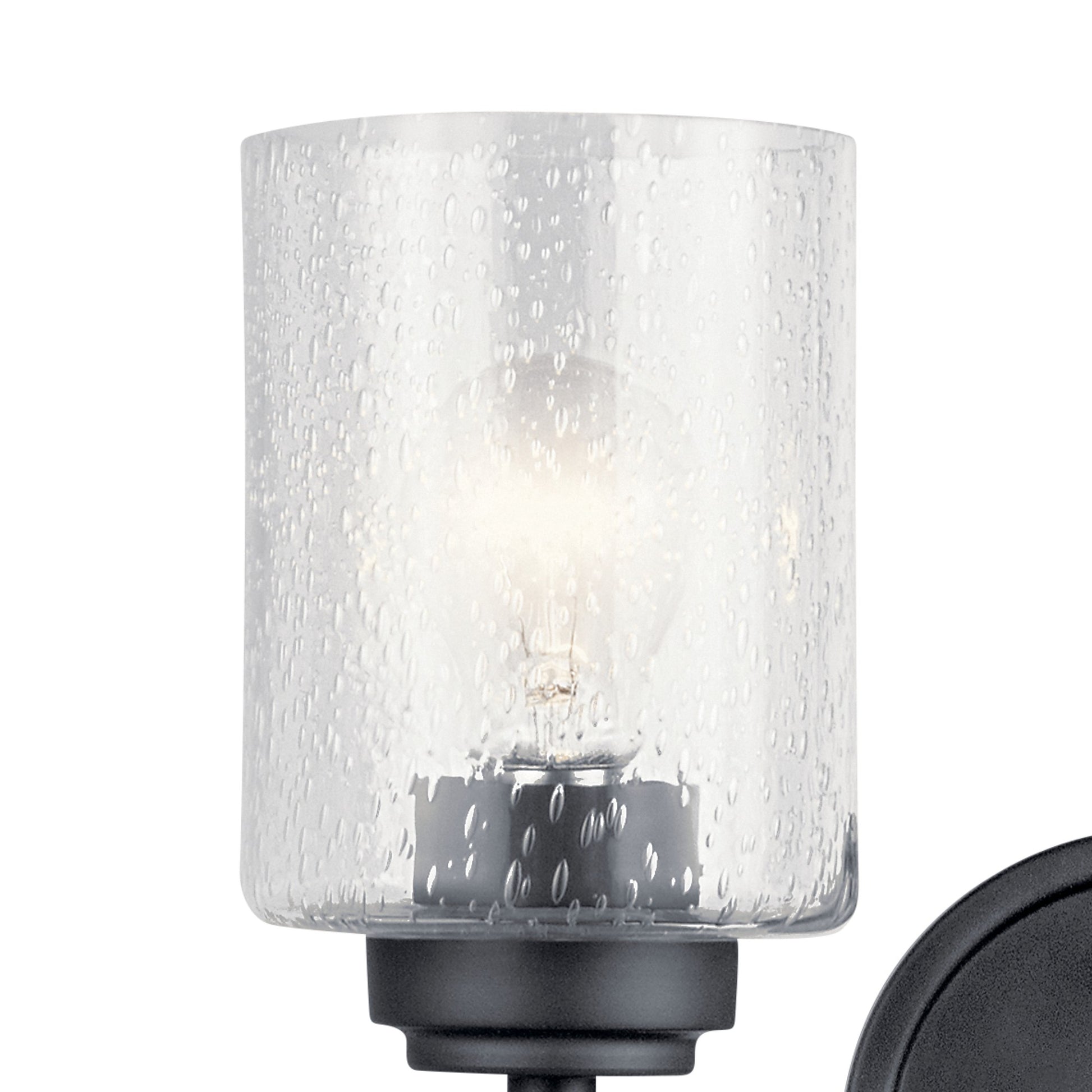Winslow 13" 2-Light Bath Vanity Light, Black Finish - Bees Lighting
