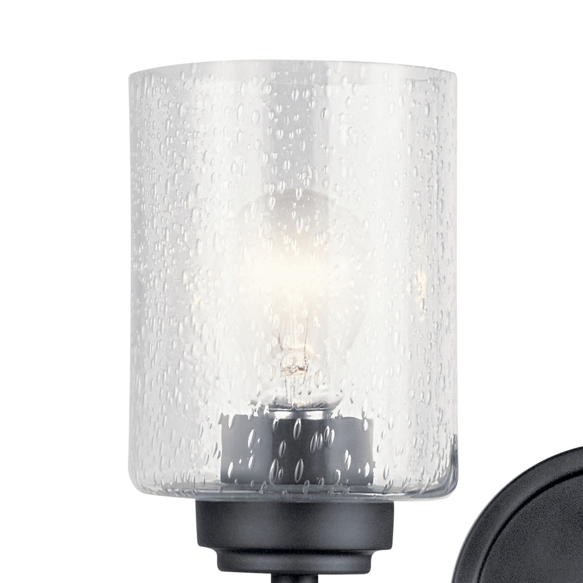Winslow 13" 2-Light Bath Vanity Light, Black Finish - Bees Lighting