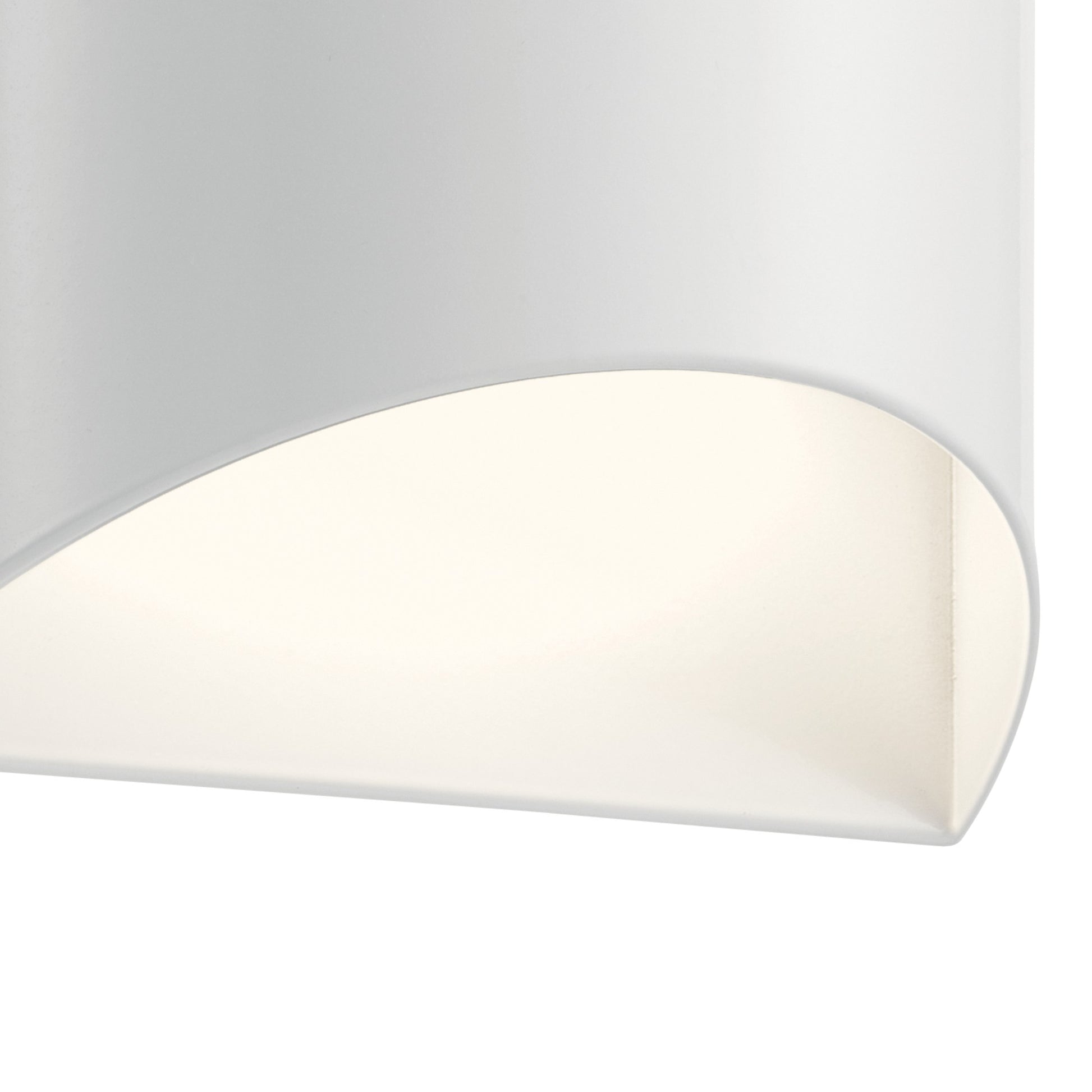 LED Outdoor Wall Light, Up/Down Light, 20W, 700lm, 3000K, 120V, White - Bees Lighting
