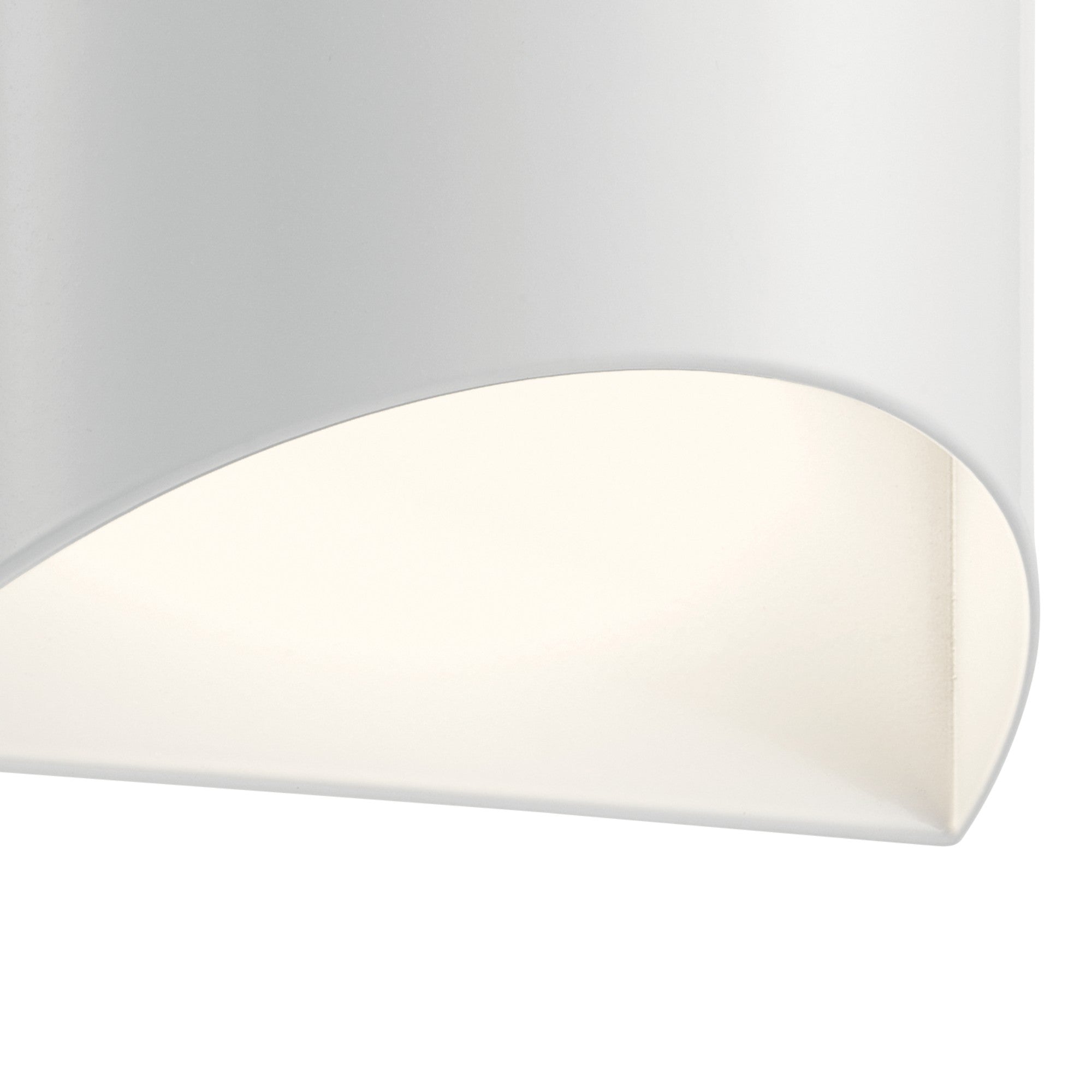 LED Outdoor Wall Light, Up/Down Light, 20W, 700lm, 3000K, 120V, White - Bees Lighting