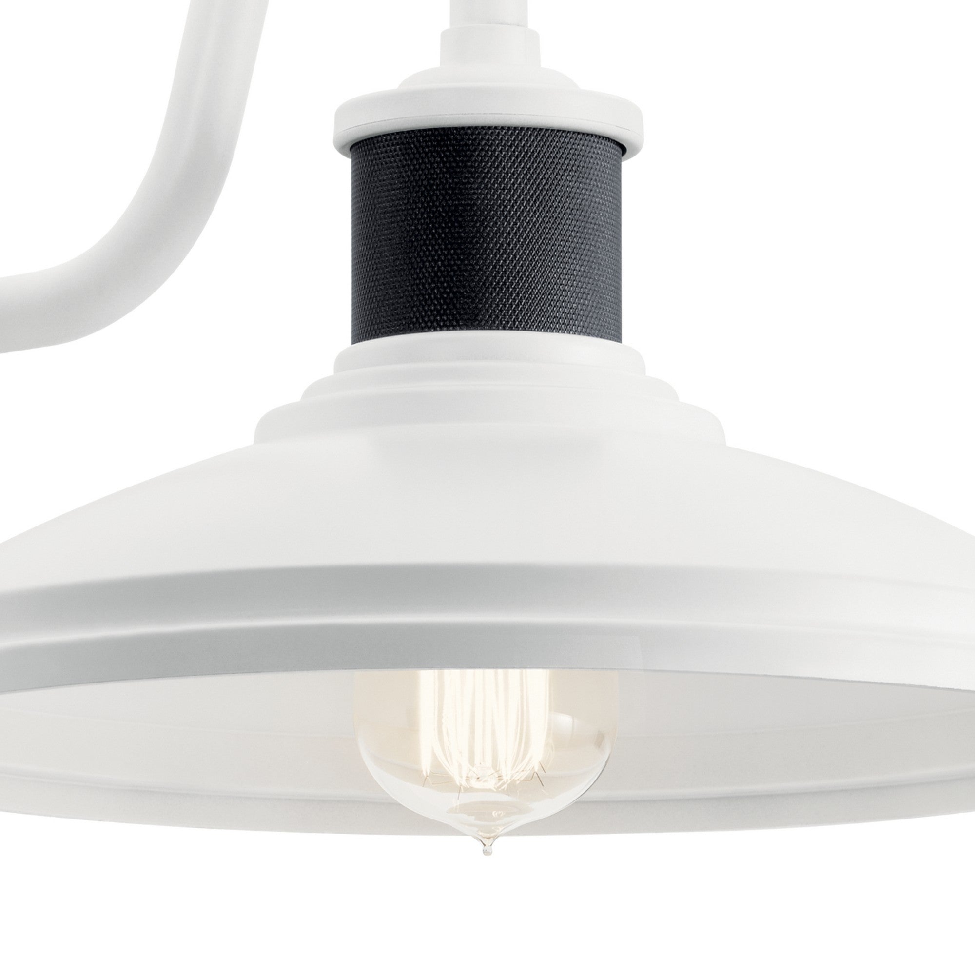 Allenbury 12" Outdoor Wall Light, White Finish - Bees Lighting