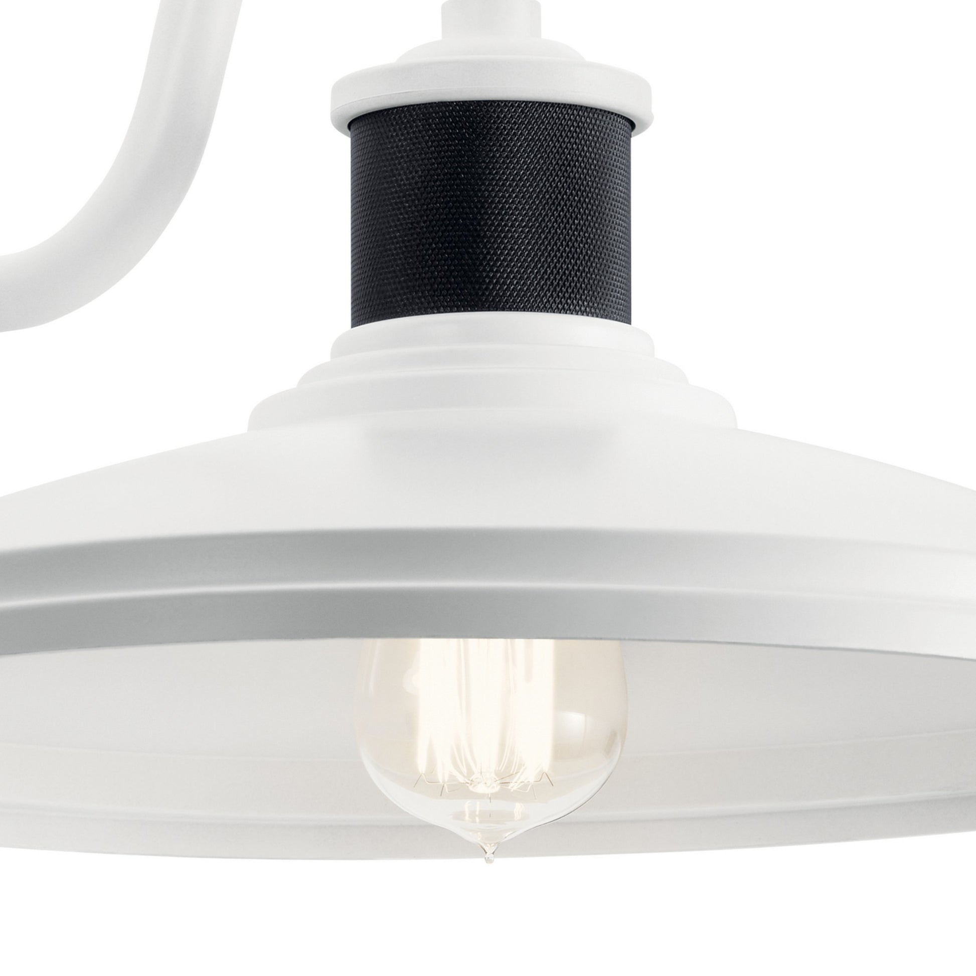 Allenbury 14" Outdoor Wall Light, White Finish - Bees Lighting
