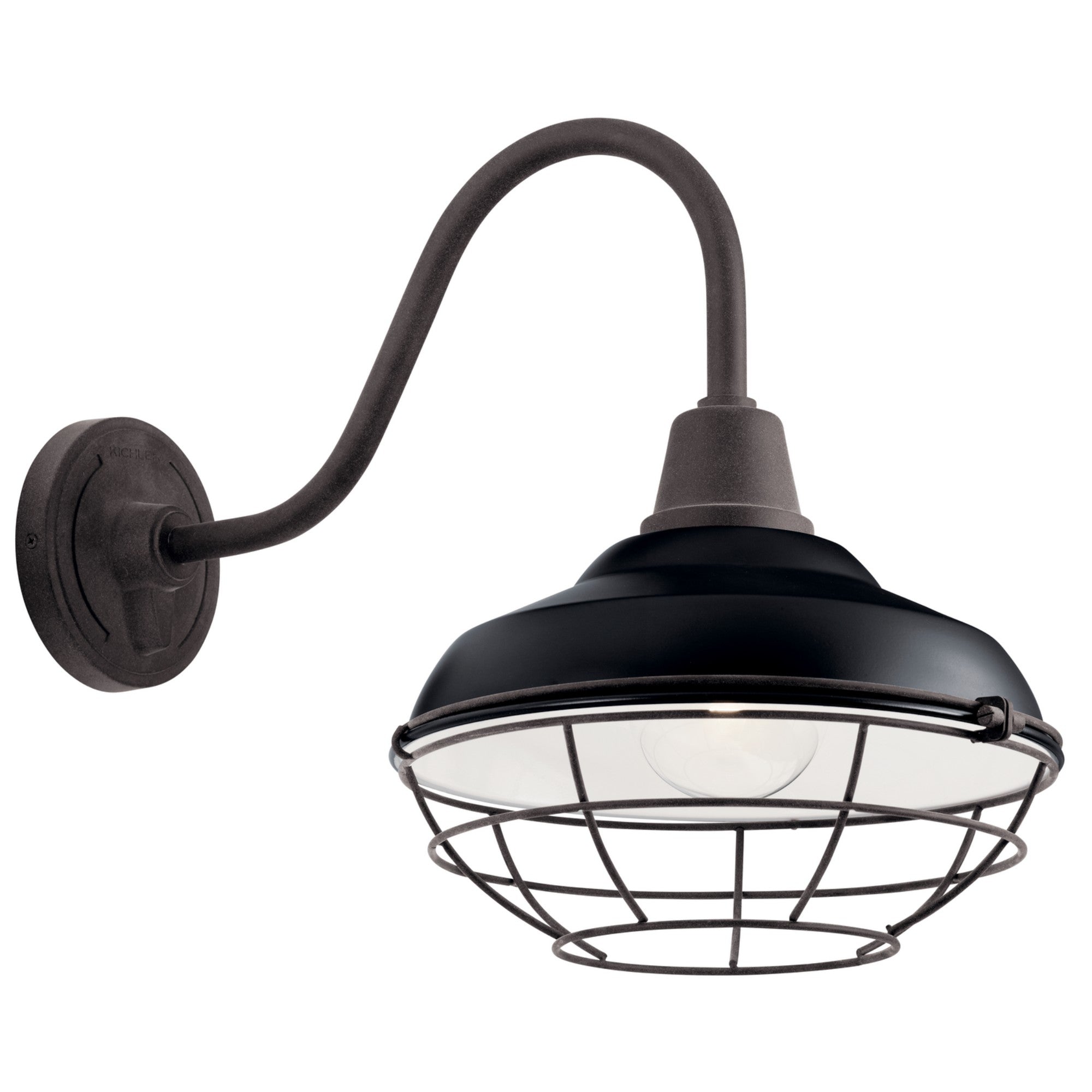 Pier 16" Outdoor Wall Light, Black Finish - Bees Lighting