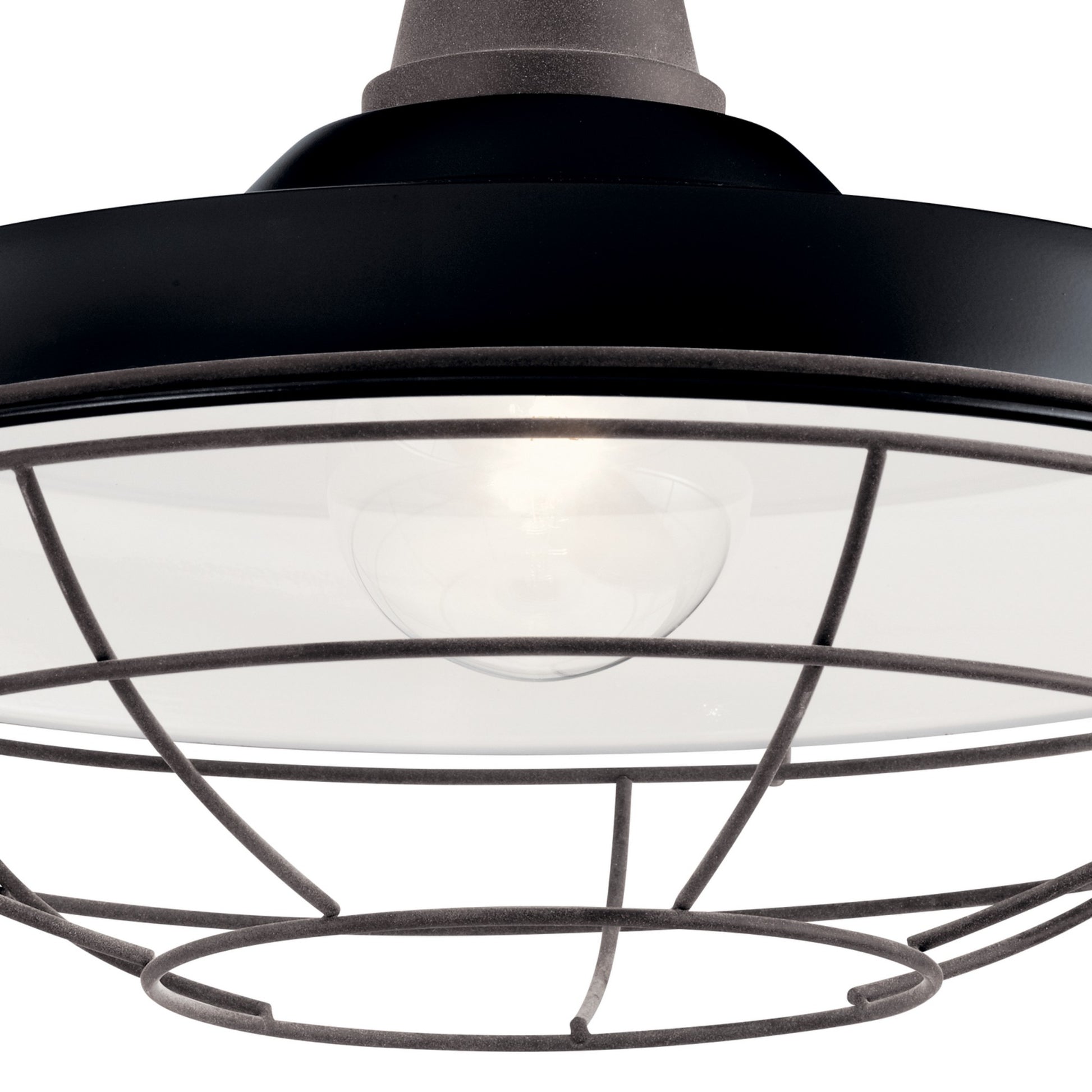 Pier 17" Outdoor Wall Light, Black Finish - Bees Lighting
