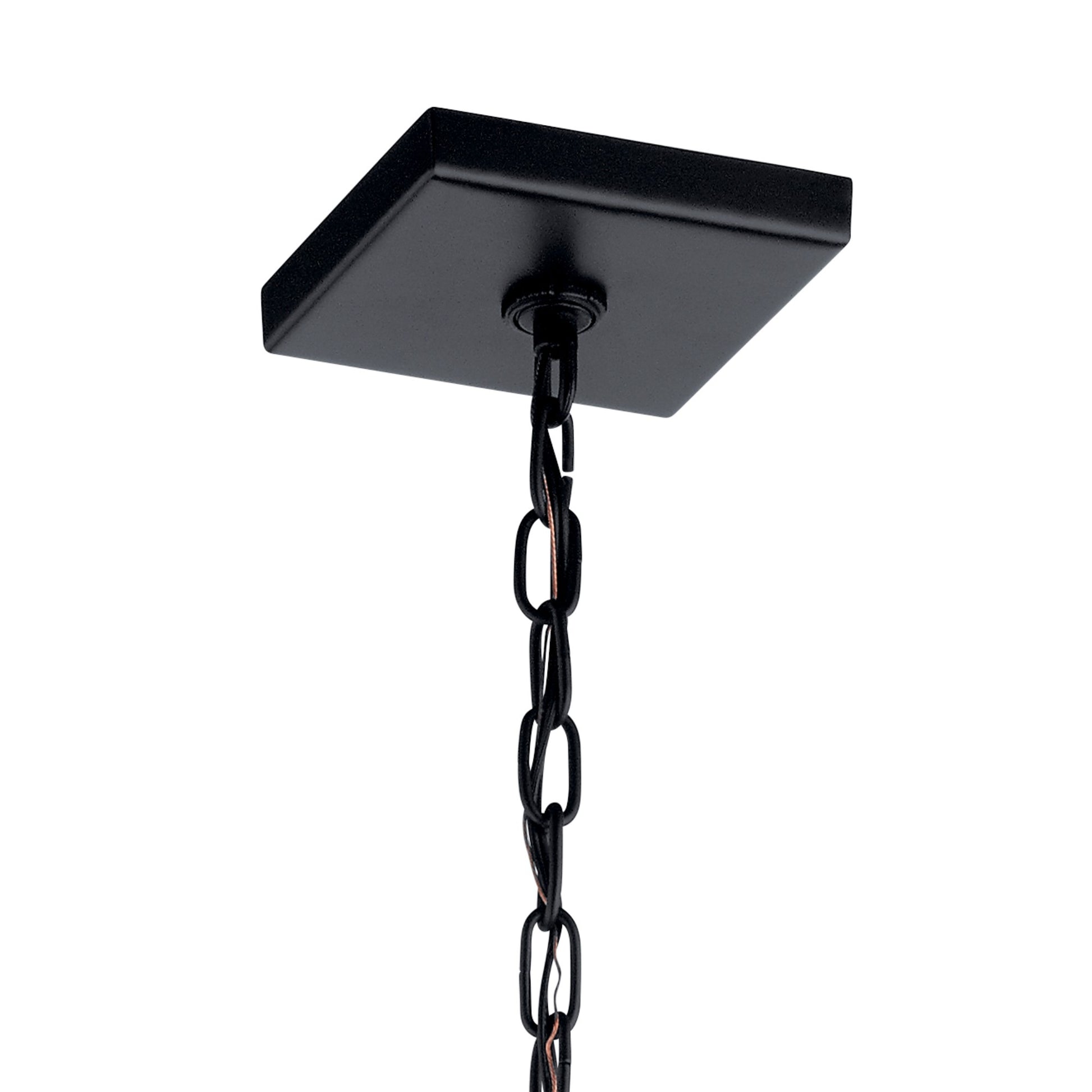 Vath 8" Pendant, Black Finish - Bees Lighting