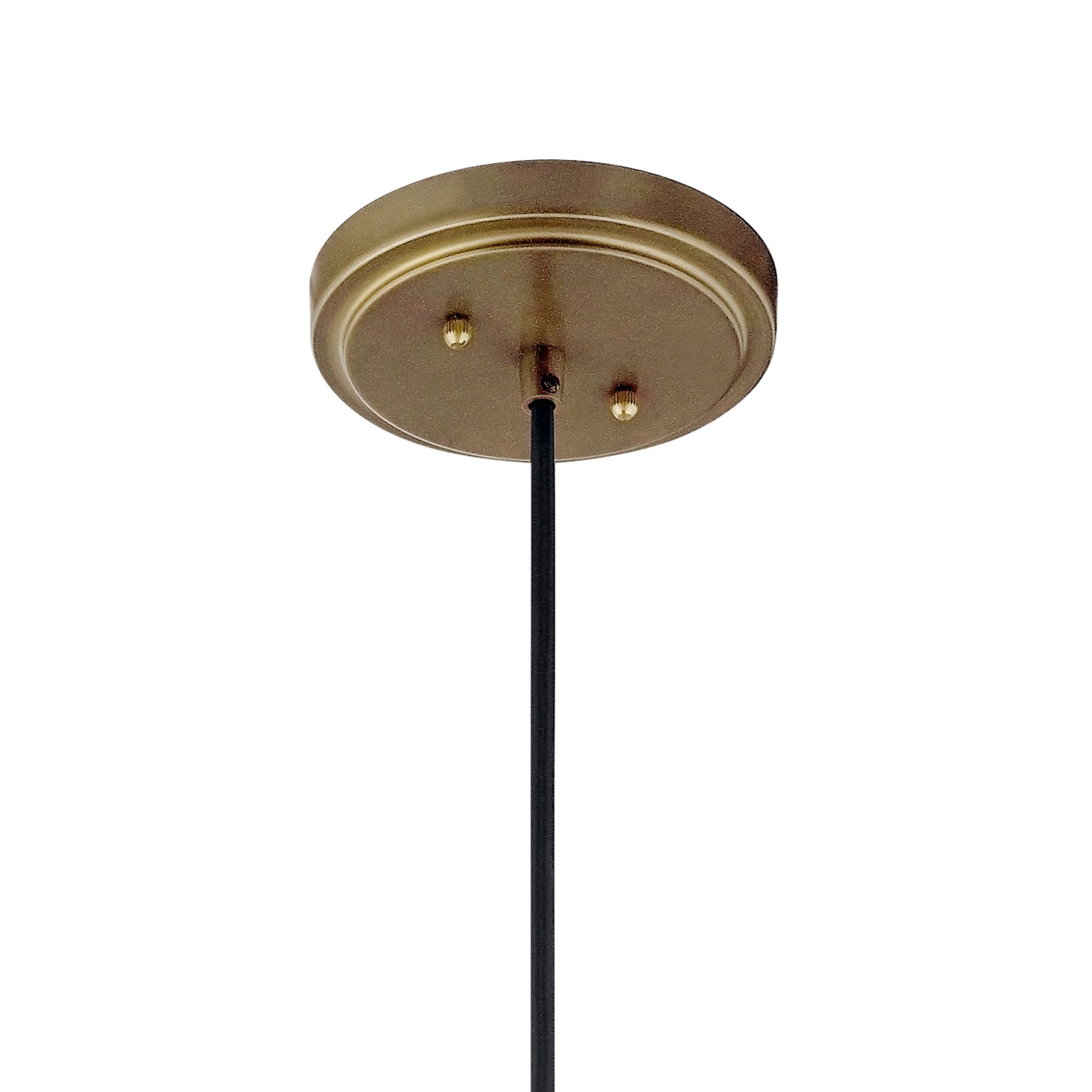 Zailey 12" Dome Pendant, Natural Brass Finish - Bees Lighting