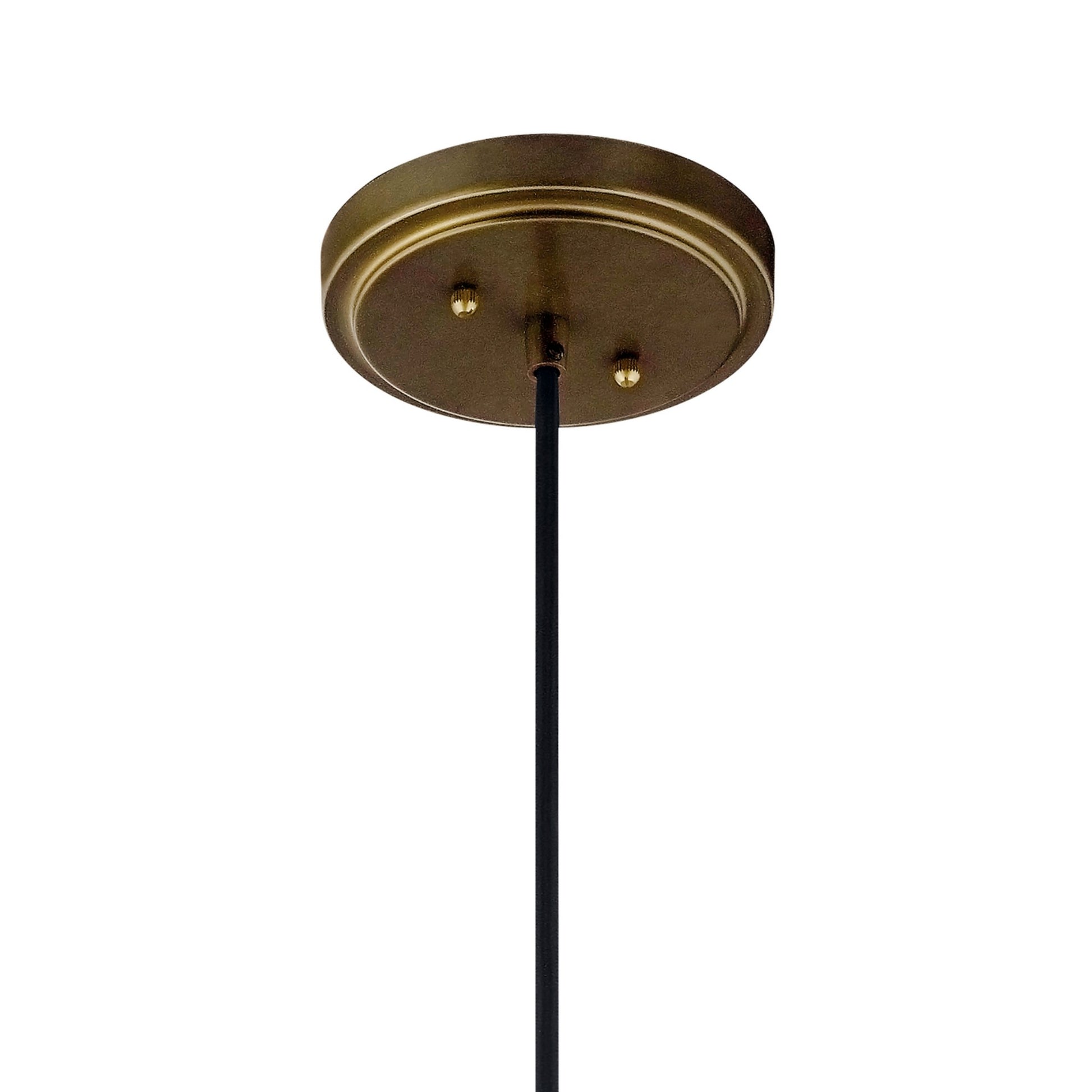 Zailey 16" Dome Pendant, Natural Brass Finish - Bees Lighting