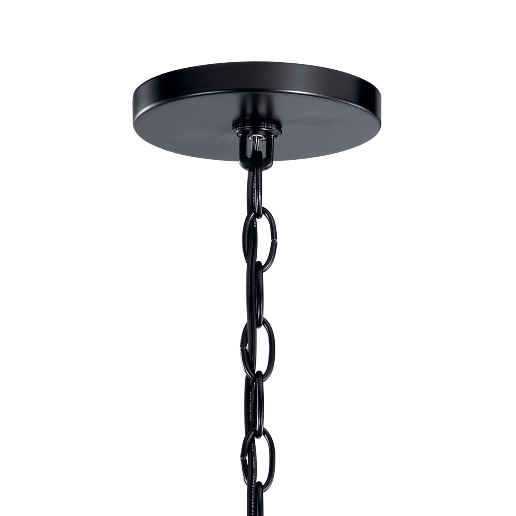 Capitol Hill 35" 12-Light Chandelier, Black Finish - Bees Lighting