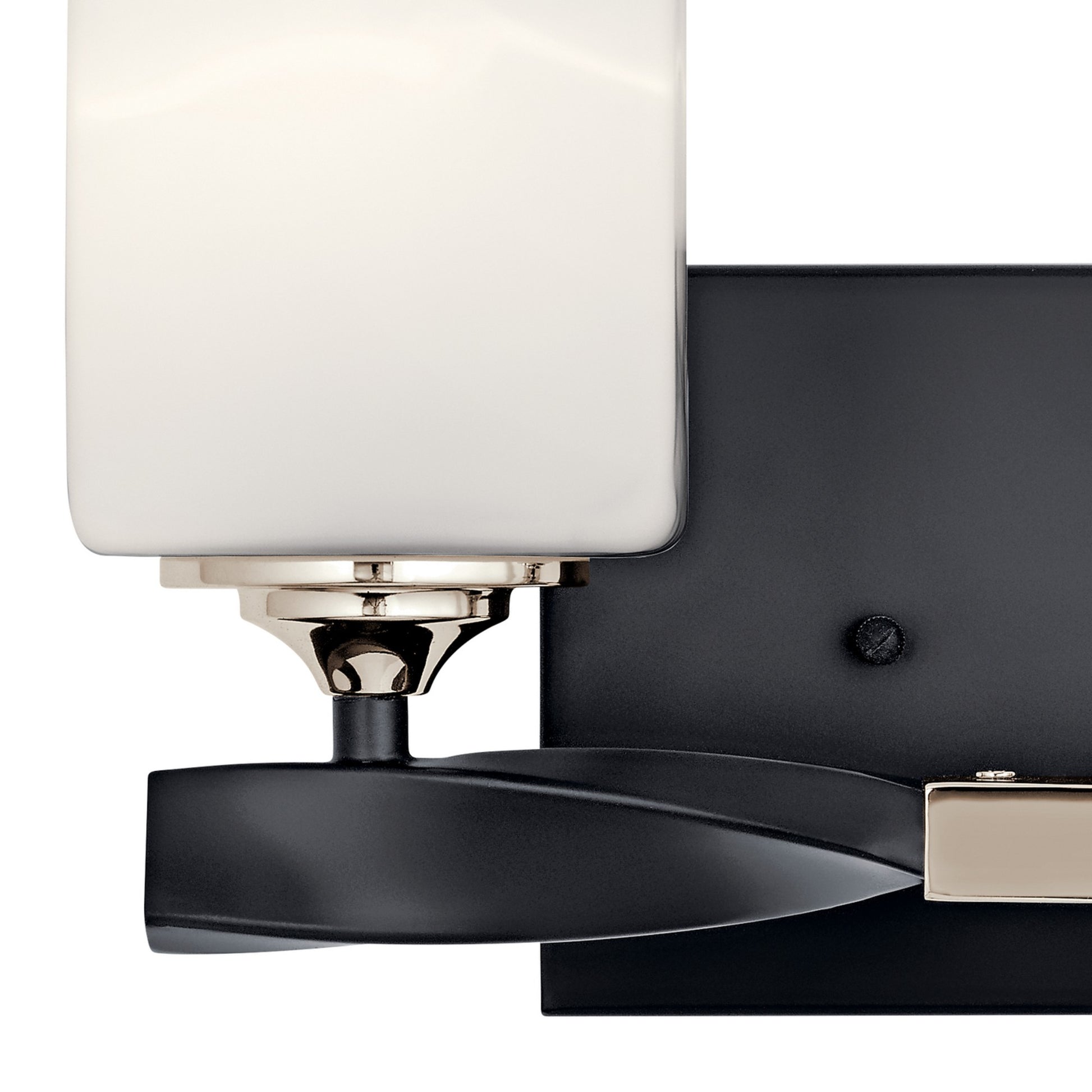 Marette 14" 2-Light Bath Vanity Light, Black Finish - Bees Lighting