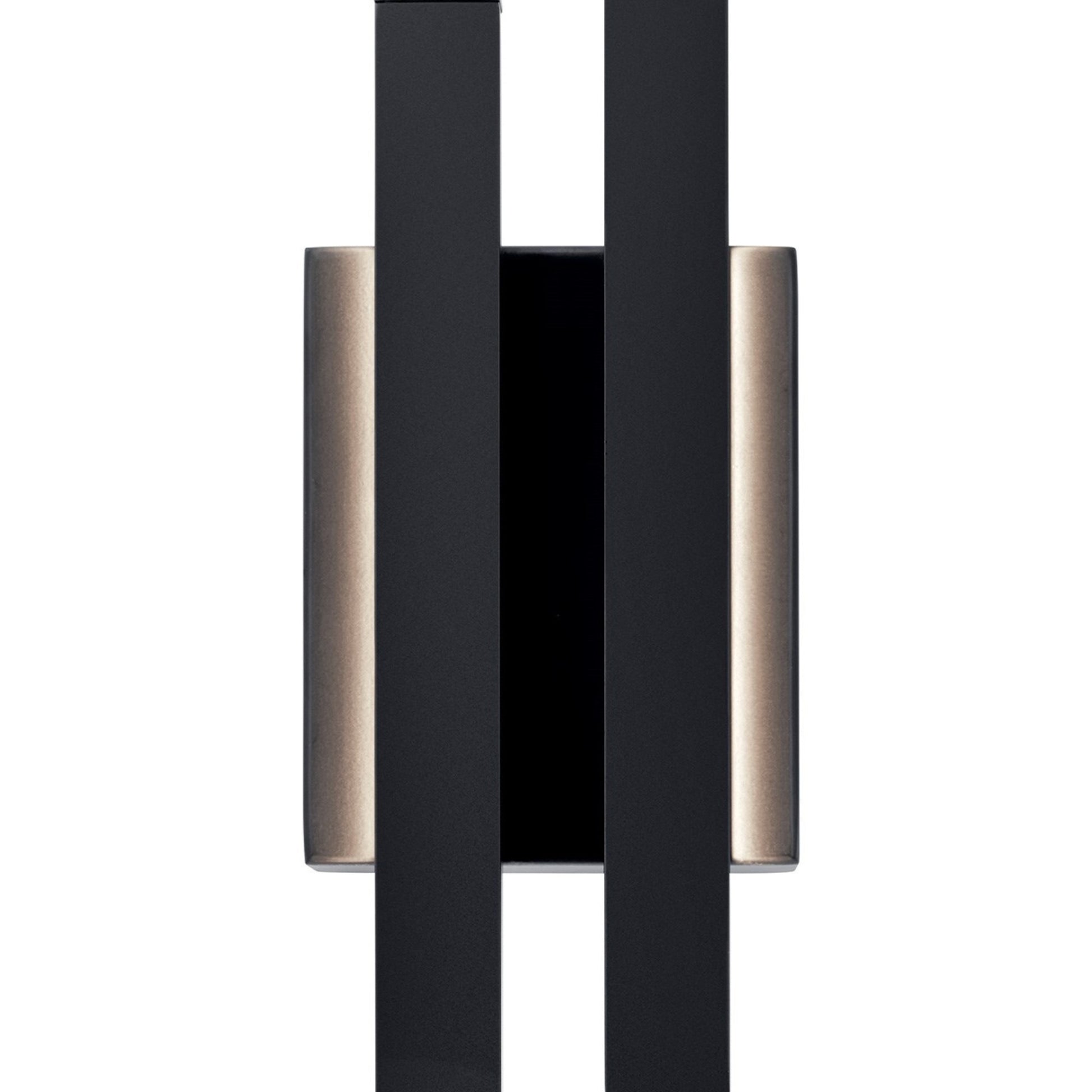 Idril 22" LED Wall Sconce, Matte Black Finish - Bees Lighting