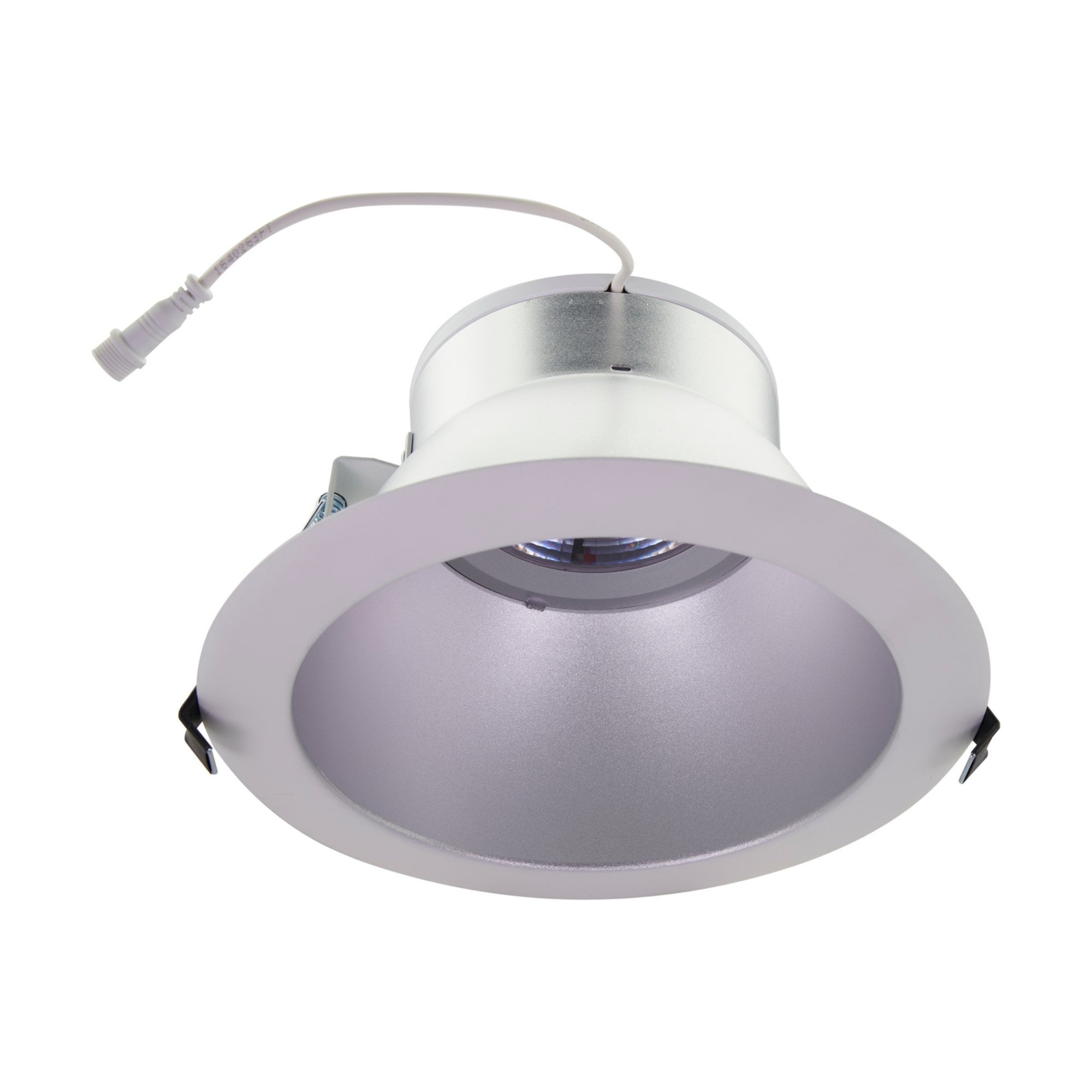 6" Commercial LED Downlight, 1750 Lm Adjustable, 5-CCT, Silver, 120-277V - Bees Lighting