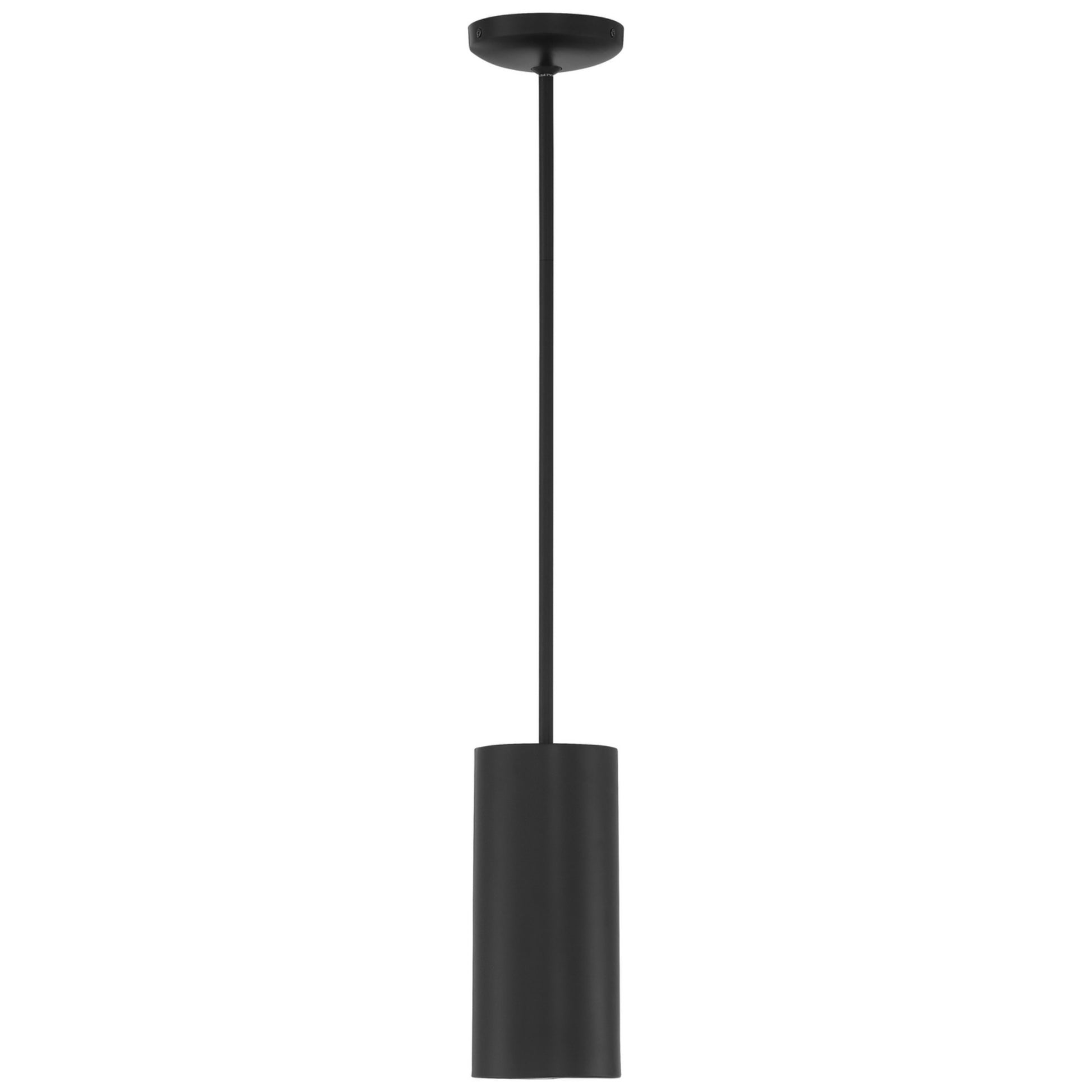 Pilson 11" LED Pendant, Matte Black Finish, Rod - Bees Lighting