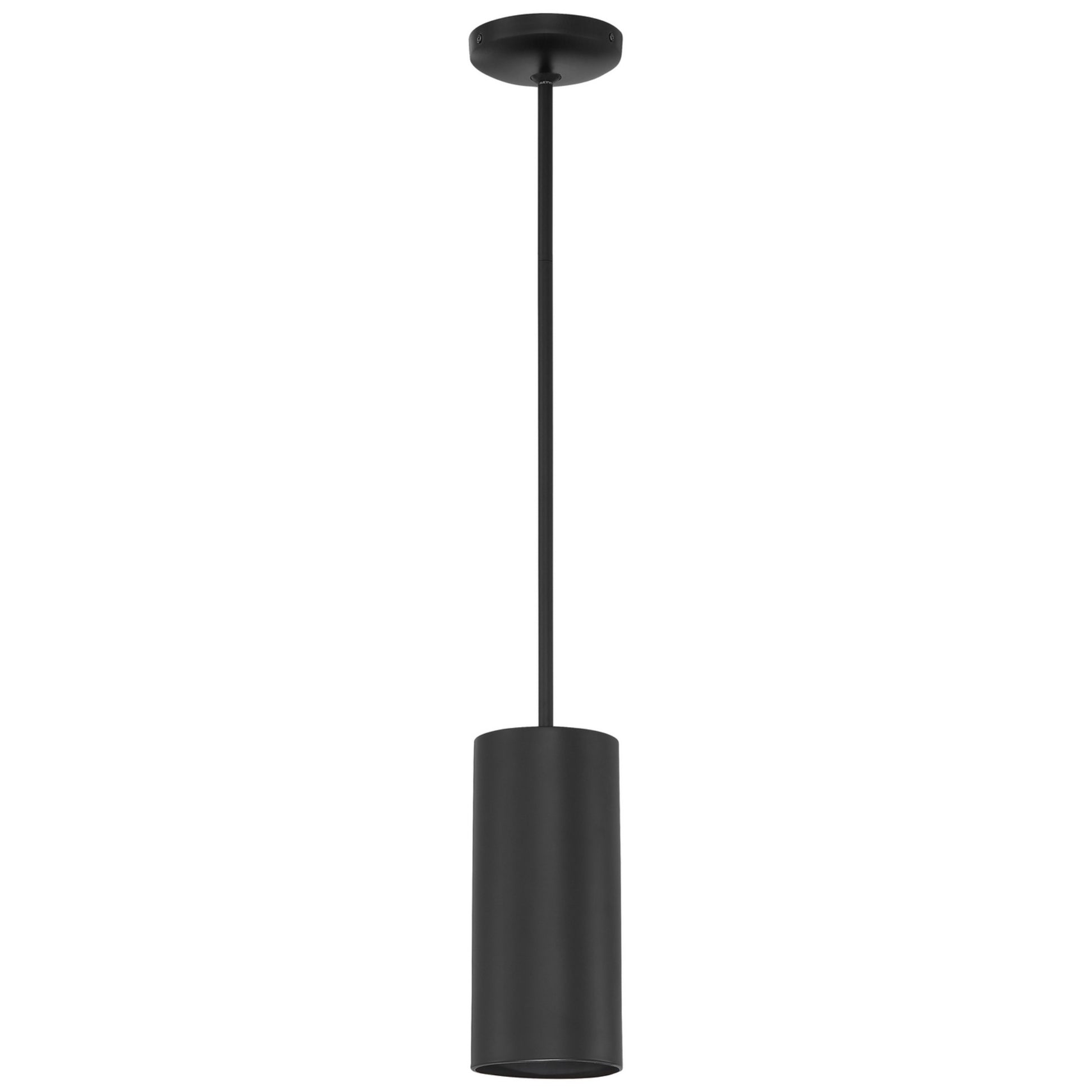 Pilson 11" LED Pendant, Matte Black Finish, Rod - Bees Lighting