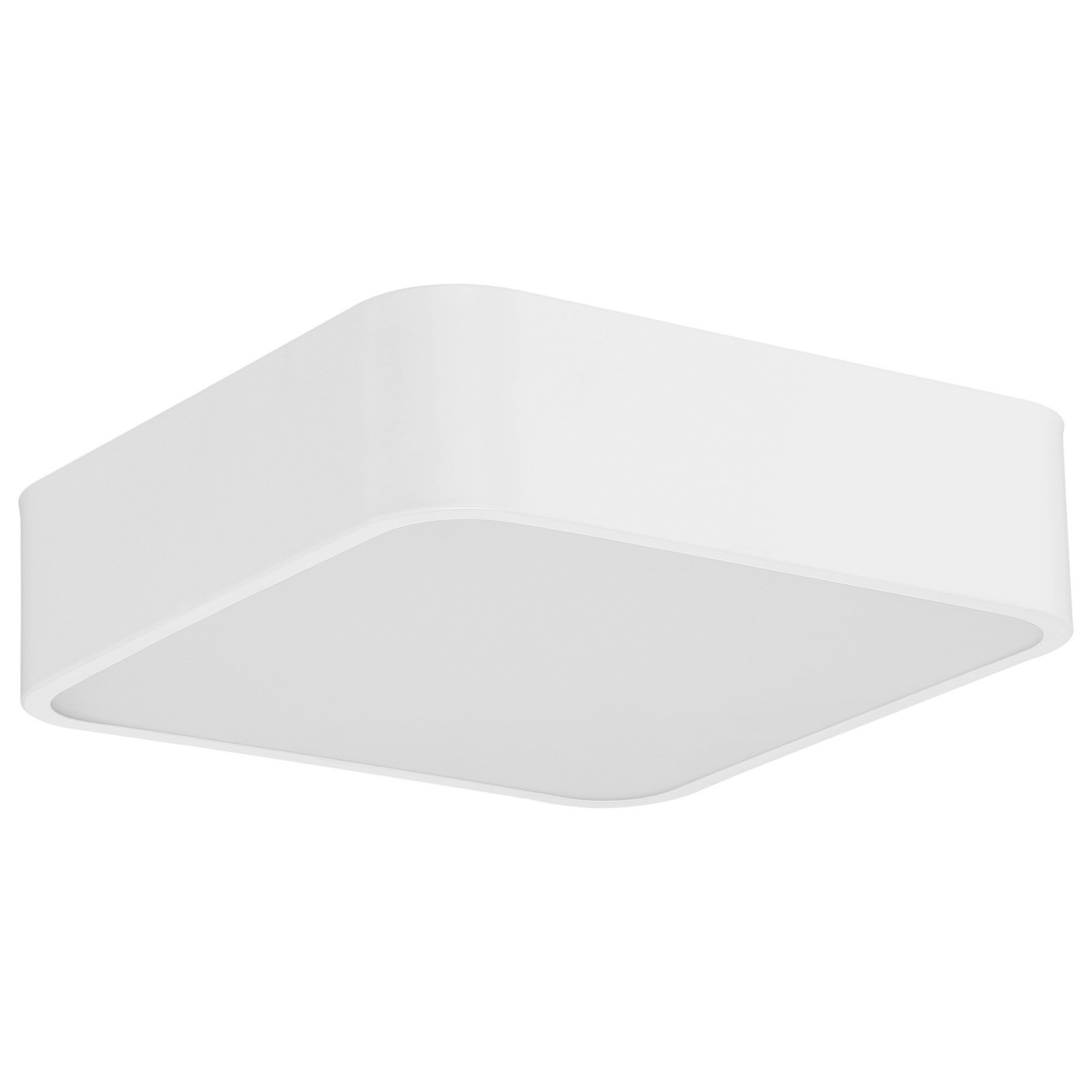 Granada 12" LED Flush Mount, White Finish