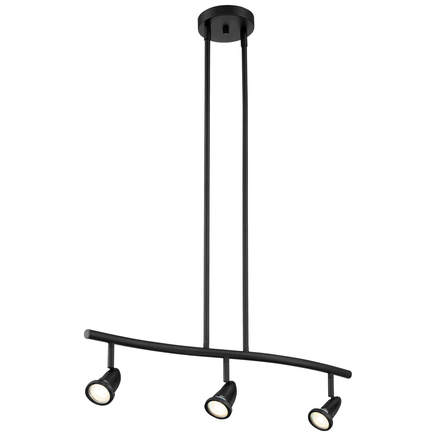 Cobra 27" LED Pendant / Track Rail, Black Finish - Bees Lighting