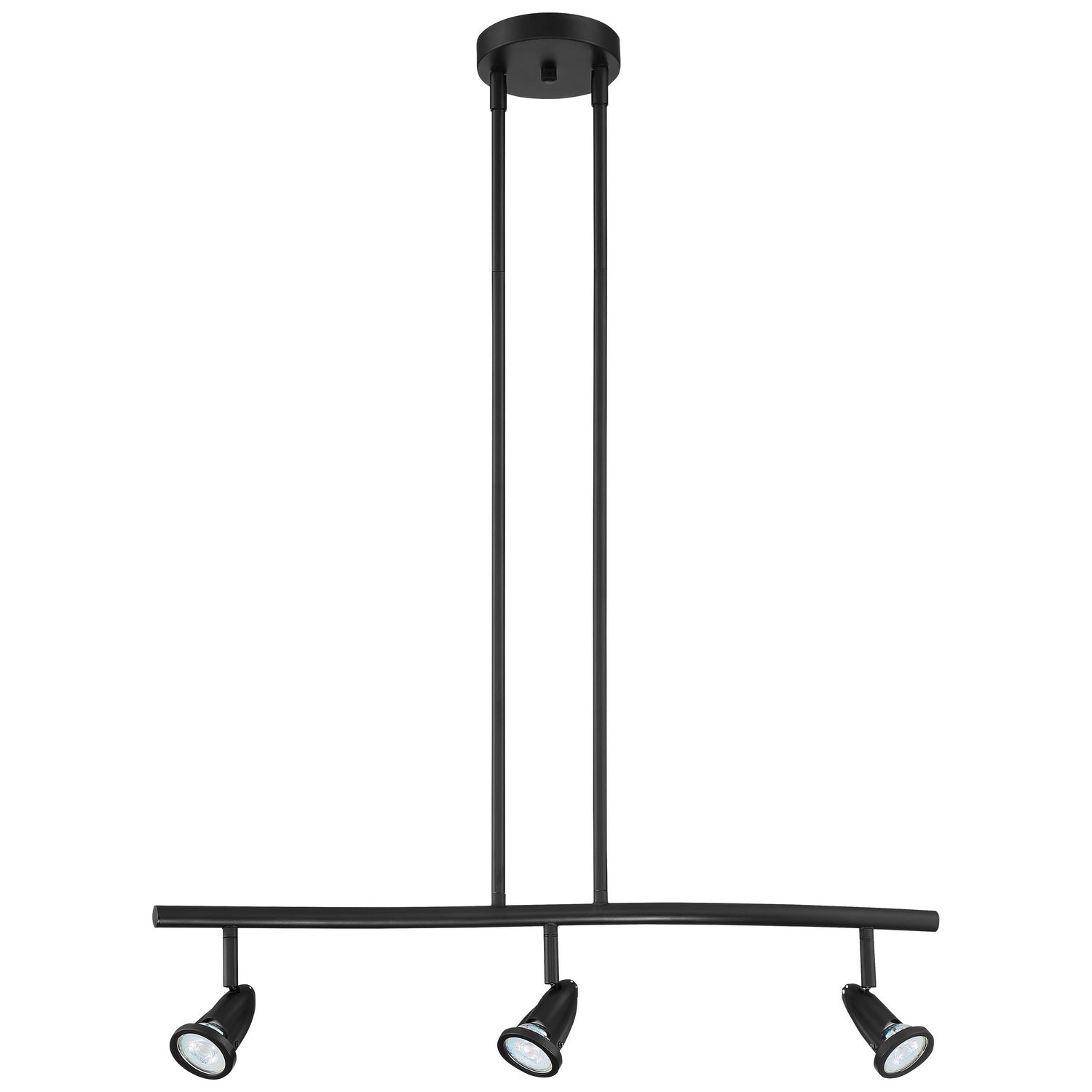 Cobra 27" LED Pendant / Track Rail, Black Finish - Bees Lighting