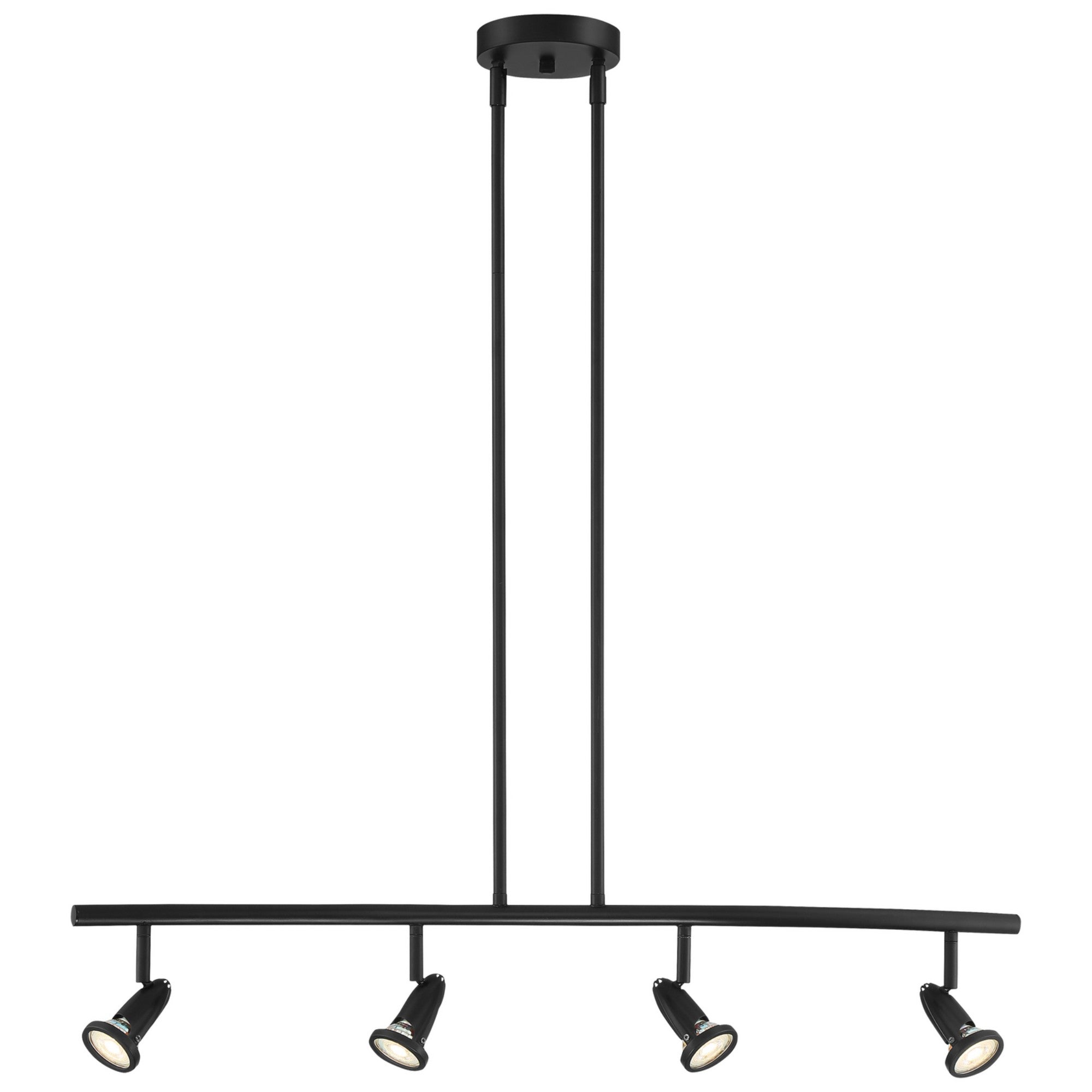 Cobra 33" LED Pendant, Black Finish - Bees Lighting