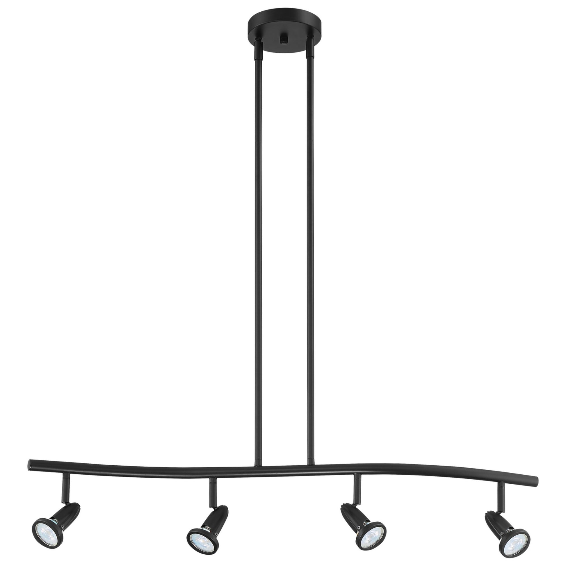 Cobra 33" LED Pendant, Black Finish - Bees Lighting