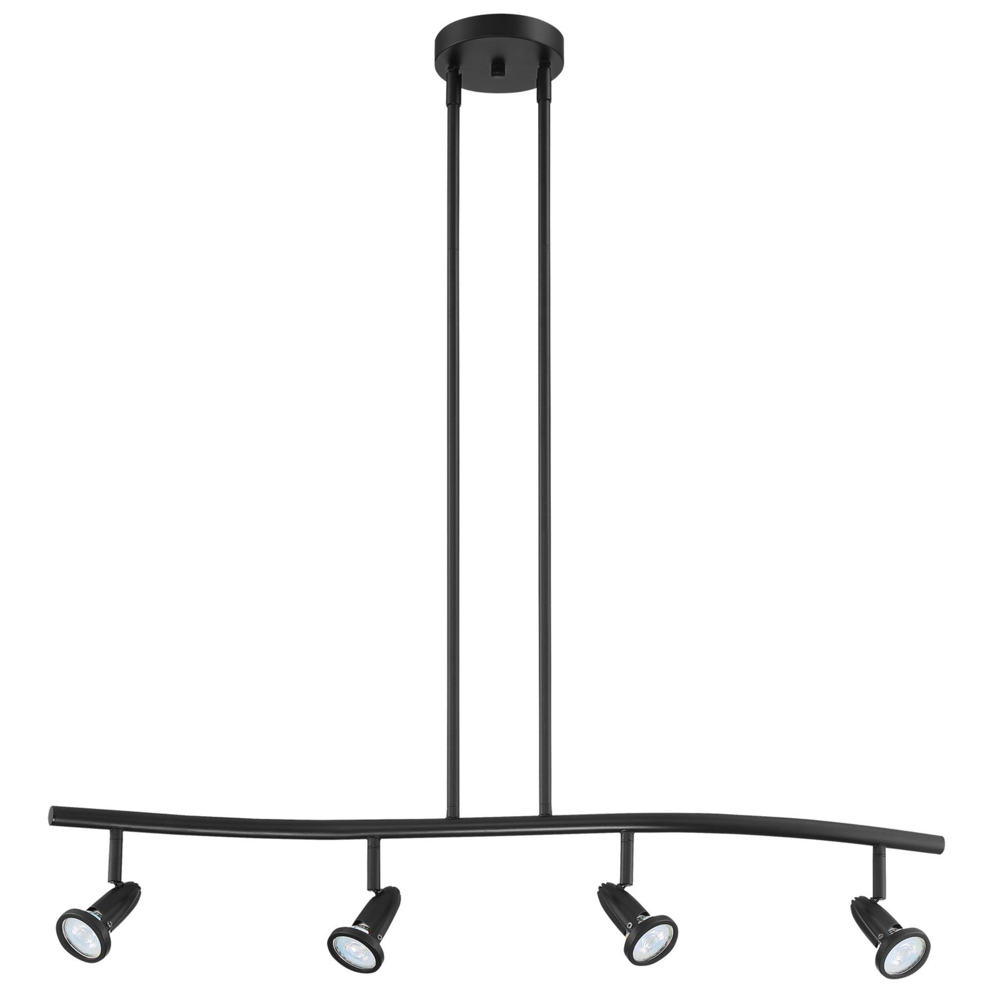 Cobra 33" LED Pendant, Black Finish - Bees Lighting