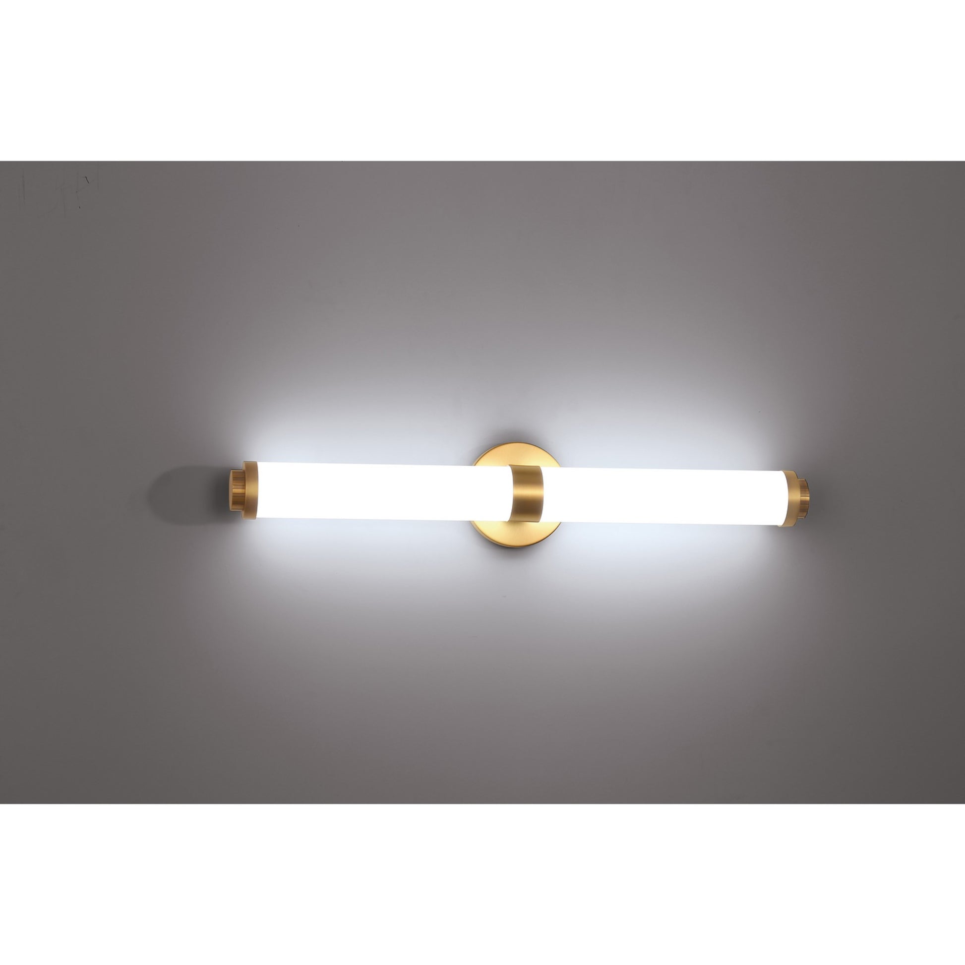Aqua 25" LED Vanity, Brushed Gold Finish - Bees Lighting