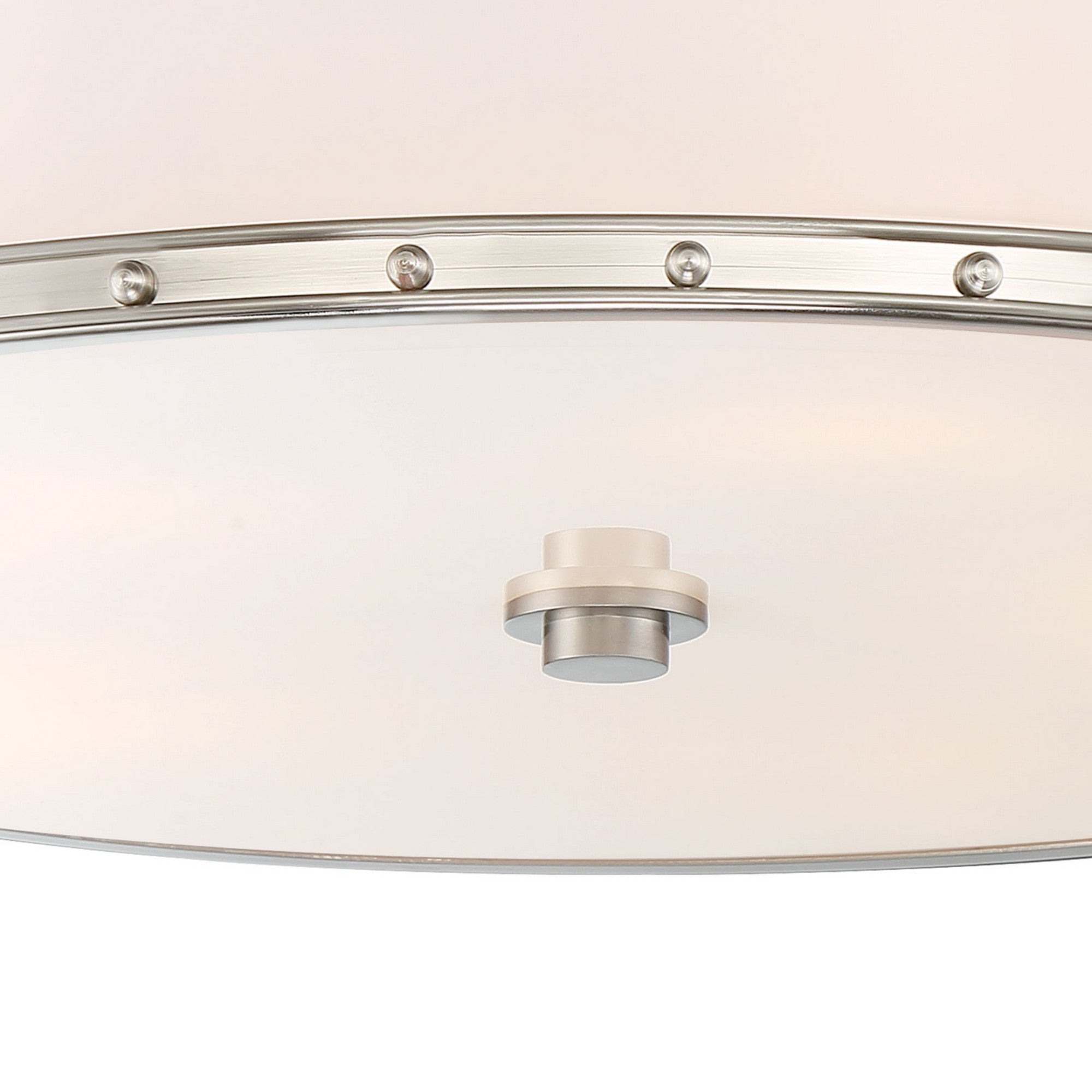 20" LED Flush Mount, Brushed Nickel Finish - Bees Lighting