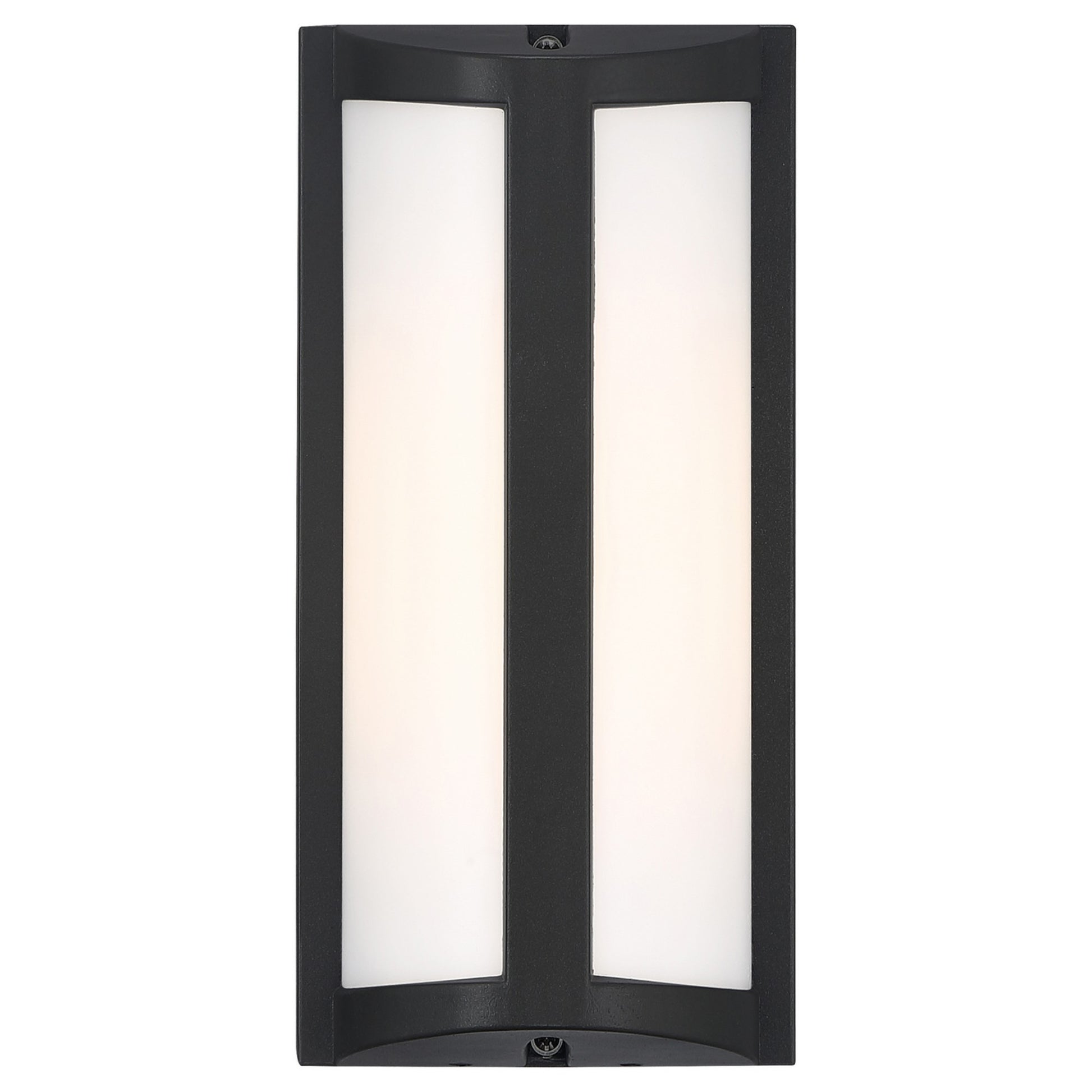Margate 10" LED Outdoor Wall Sconce, Black Finish - Bees Lighting