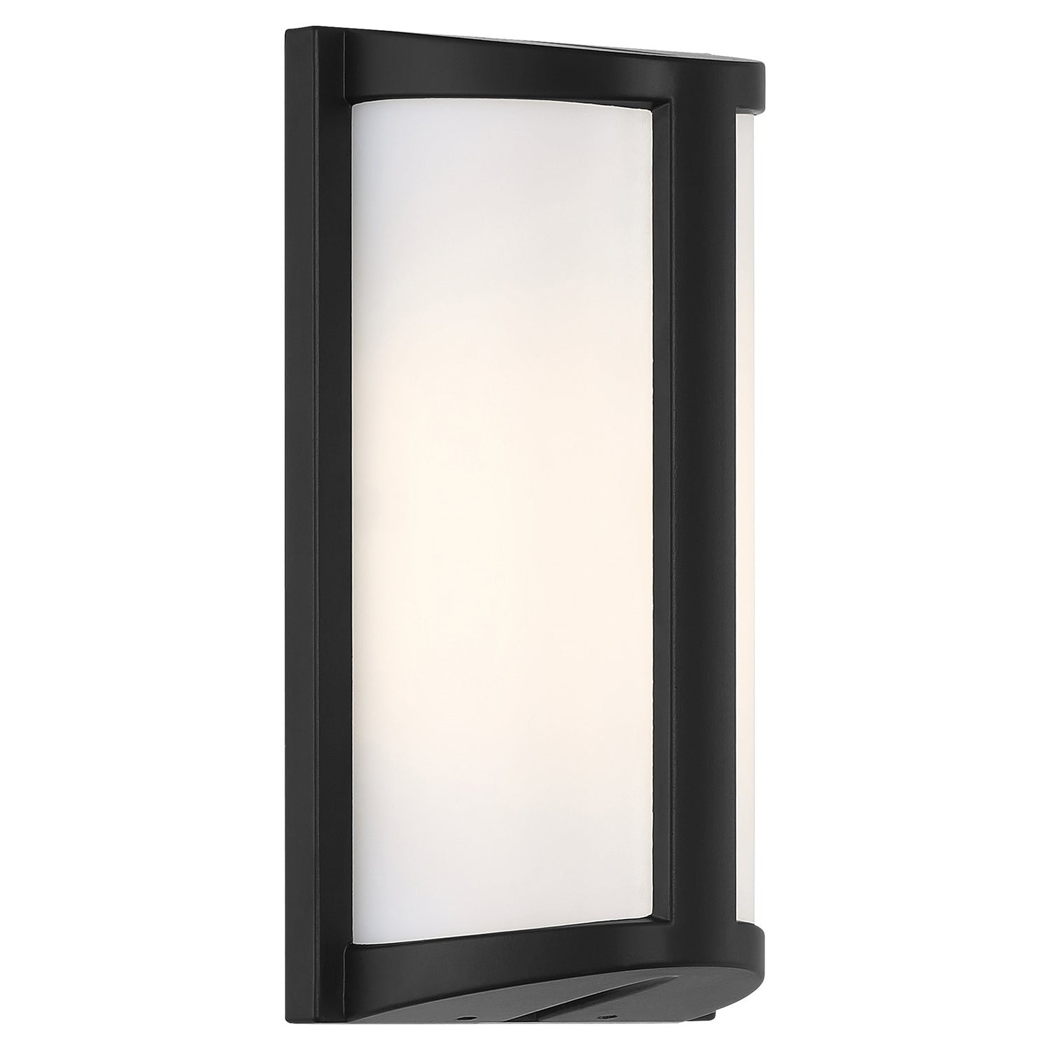 Margate 10 In. LED Outdoor Wall Sconce Black Finish - Bees Lighting