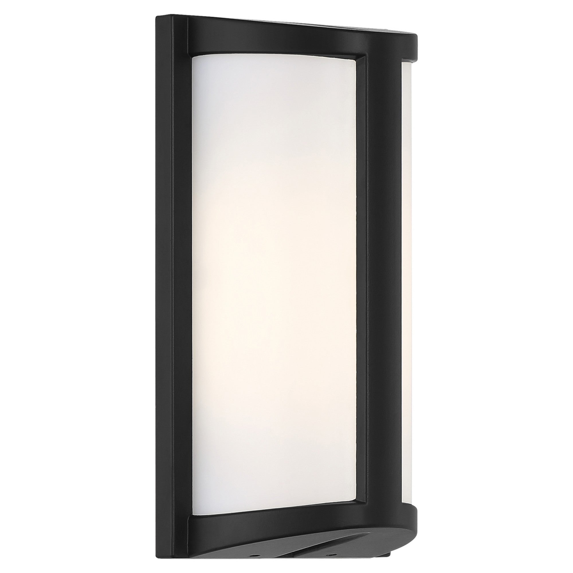 Margate 10" LED Outdoor Wall Sconce, Black Finish - Bees Lighting