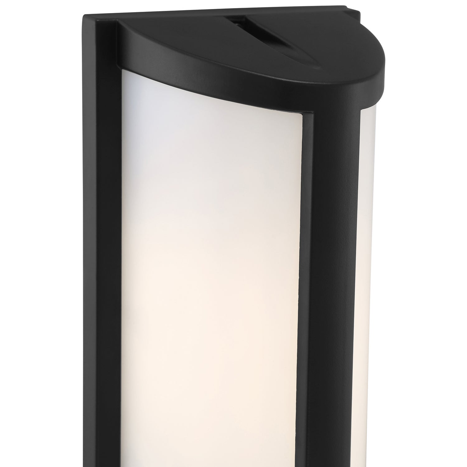 Margate 10 In. LED Outdoor Wall Sconce Black Finish - Bees Lighting