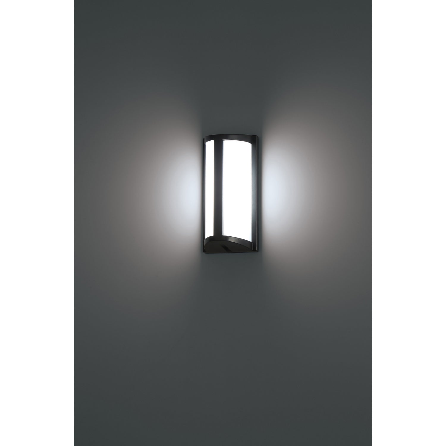 Margate 10 In. LED Outdoor Wall Sconce Black Finish - Bees Lighting