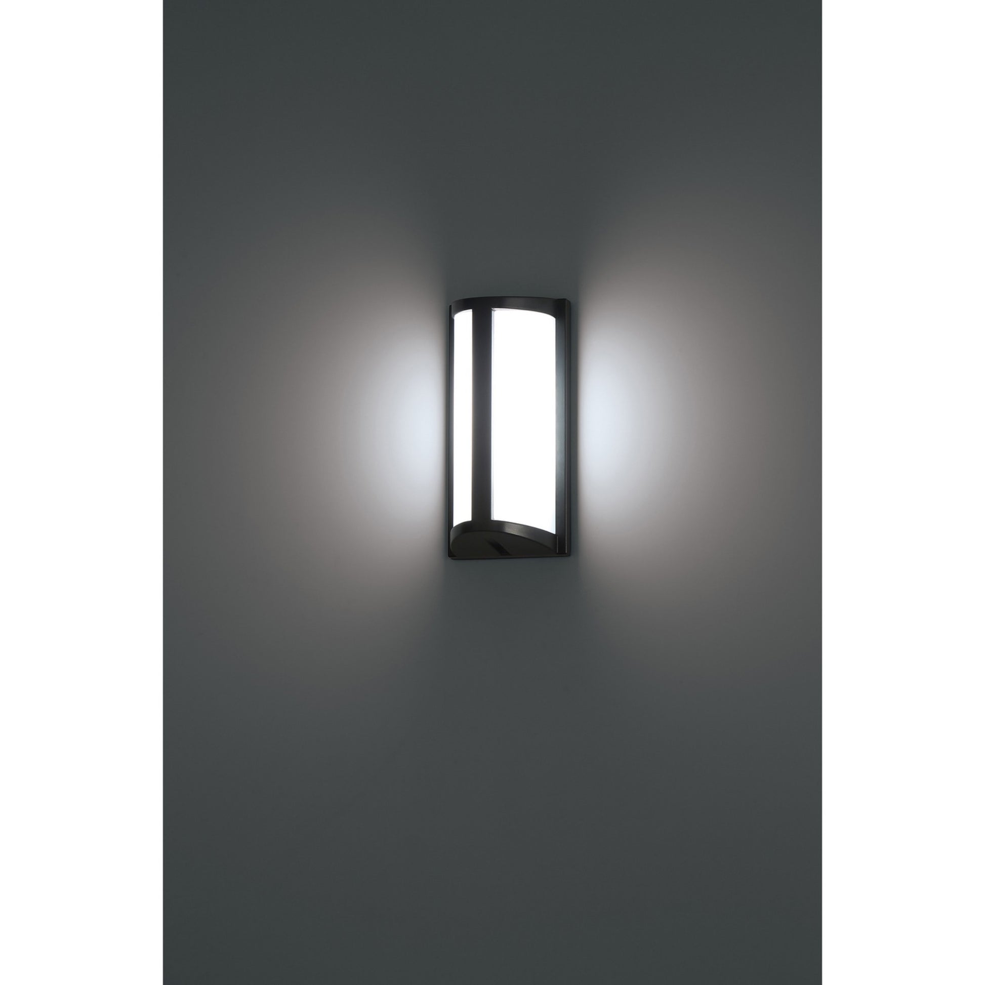 Margate 10" LED Outdoor Wall Sconce, Black Finish - Bees Lighting