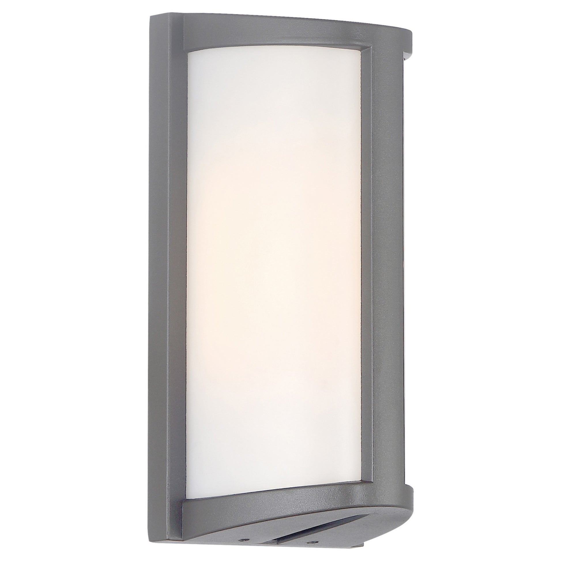 Margate 10" LED Outdoor Wall Sconce, Satin Finish - Bees Lighting
