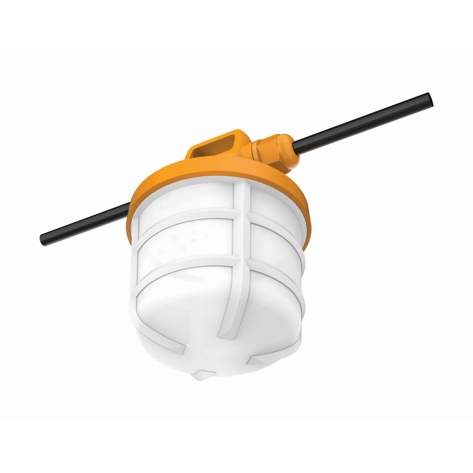 50ft LED Construction String Light, 6000 Lumens, Plug & Hooks - Bees Lighting