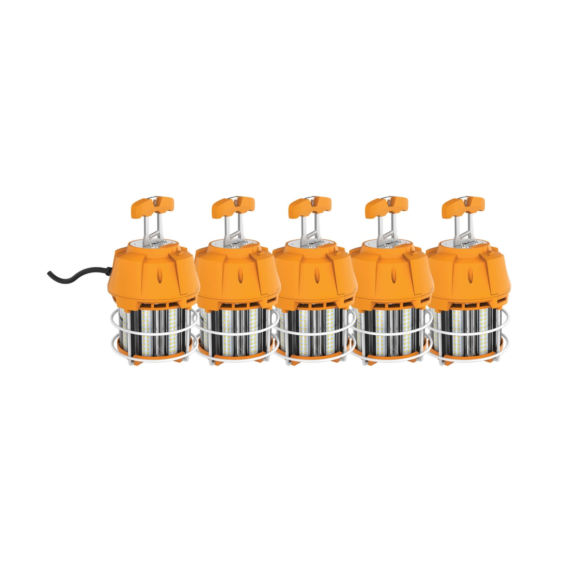 Temporary Work Light, 60W, 6000 Lumens, 6ft Cord & Plug, 120V - Bees Lighting