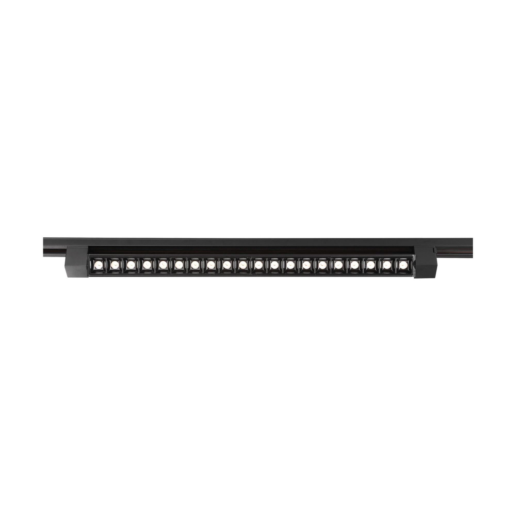 2ft LED Linear Track Bar 30W 1900 Lumens 3000K, Halo, 30°, Black - Bees Lighting