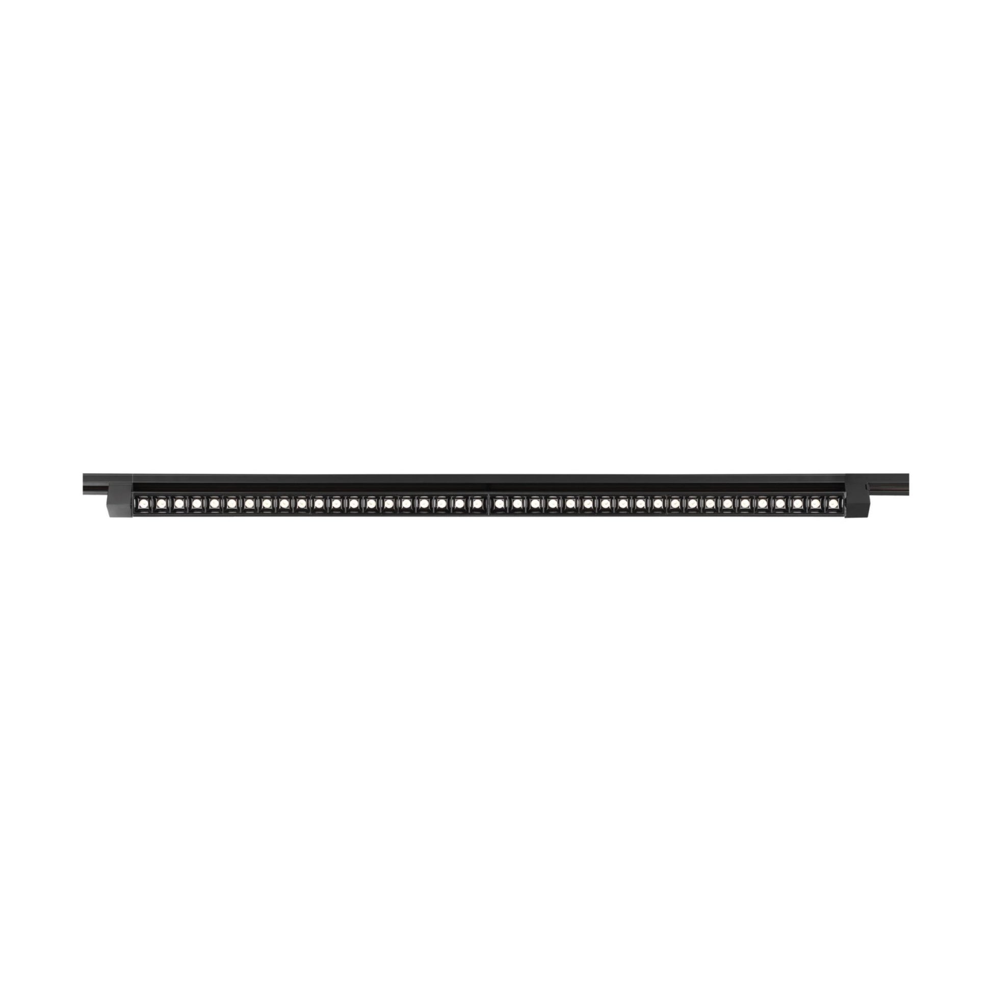 4ft LED Linear Track Bar 60W 3800 Lumens 3000K, Halo, 30°, Black - Bees Lighting